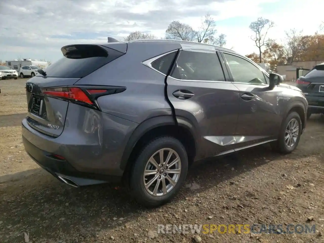 4 Фотография поврежденного автомобиля JTJDARDZ0M2261485 LEXUS NX 2021