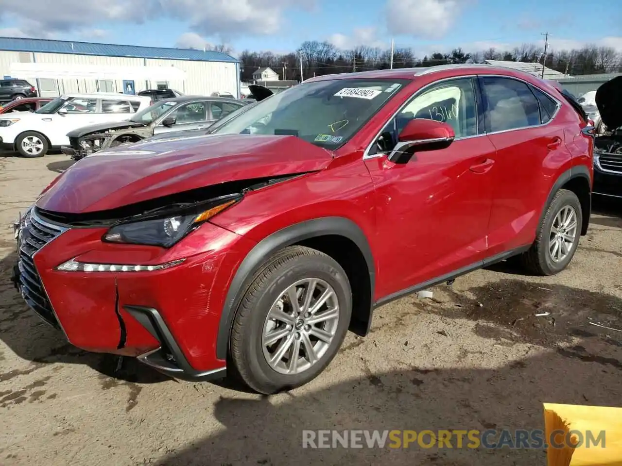 2 Photograph of a damaged car JTJDARDZ0M5020282 LEXUS NX 2021