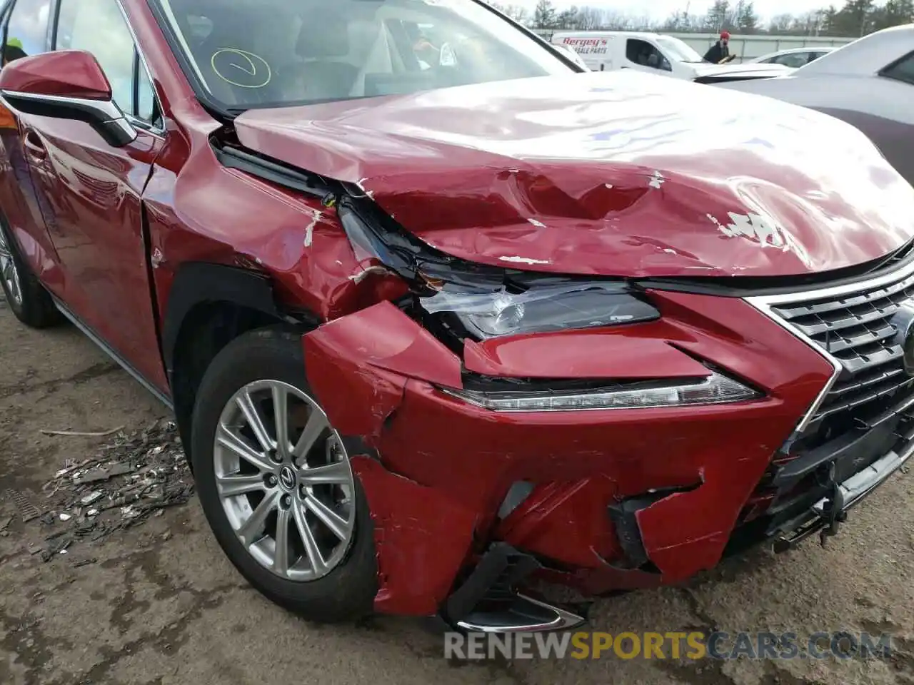 9 Photograph of a damaged car JTJDARDZ0M5020282 LEXUS NX 2021