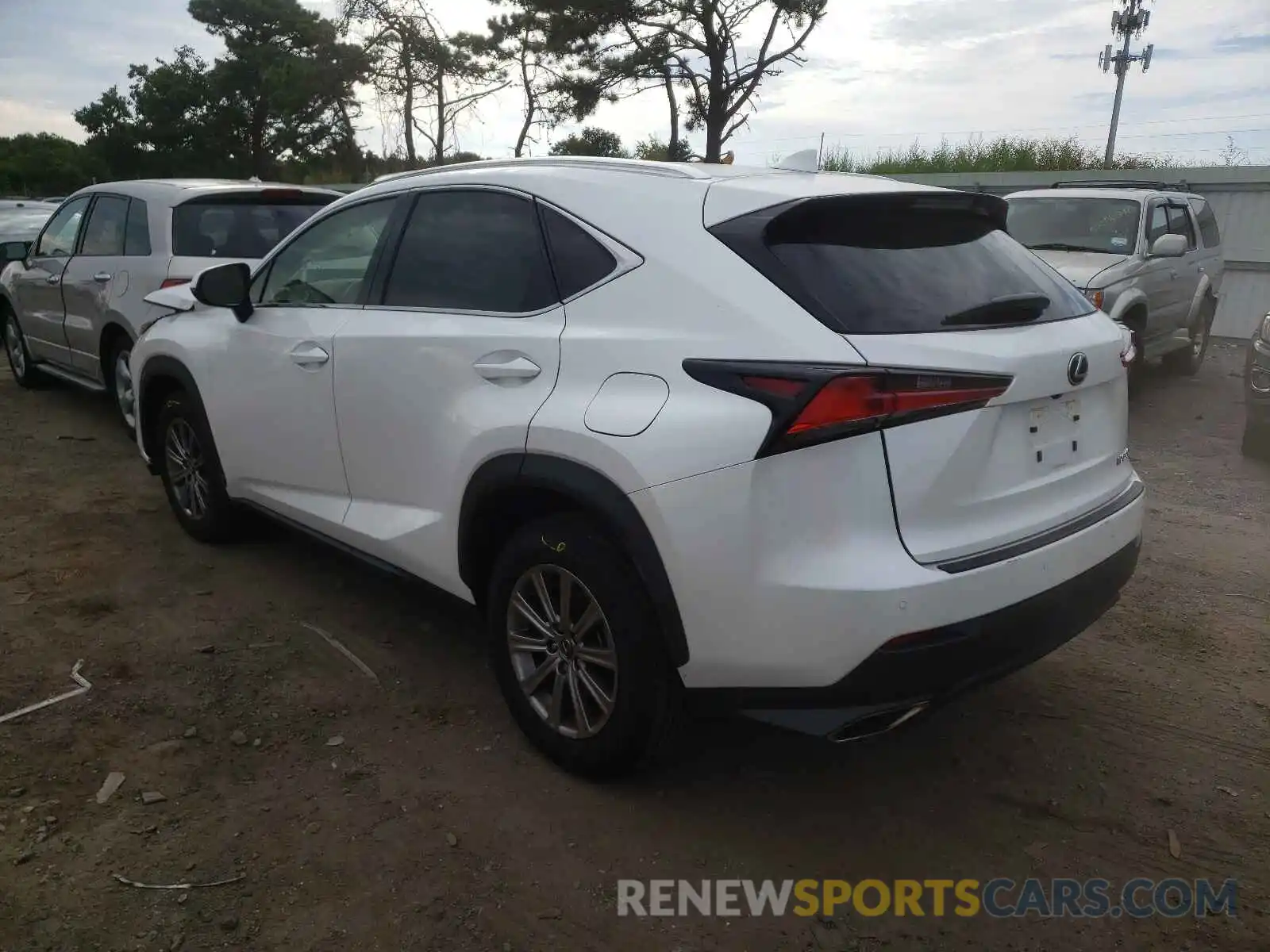 3 Фотография поврежденного автомобиля JTJDARDZ0M5022467 LEXUS NX 2021