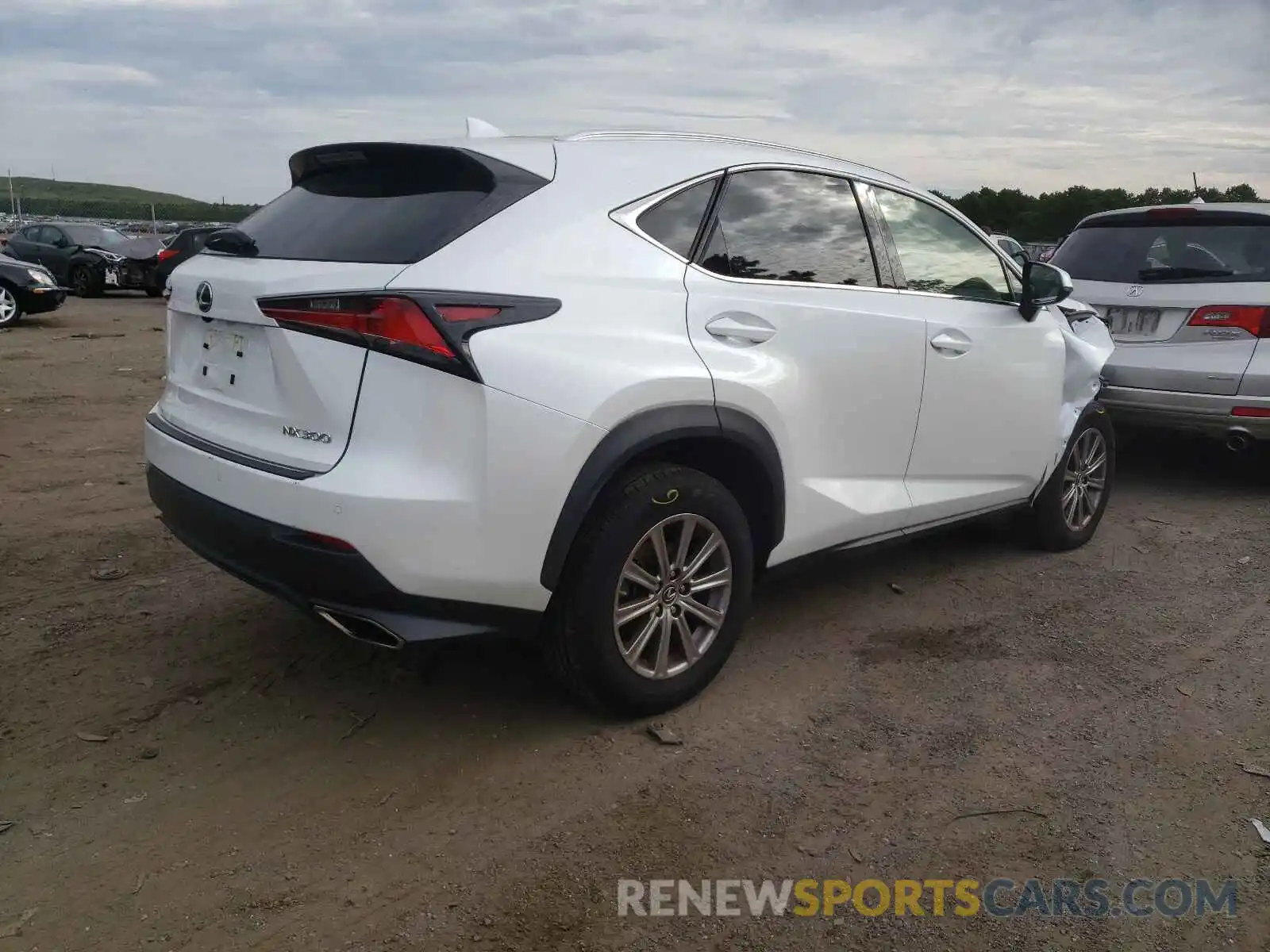 4 Фотография поврежденного автомобиля JTJDARDZ0M5022467 LEXUS NX 2021