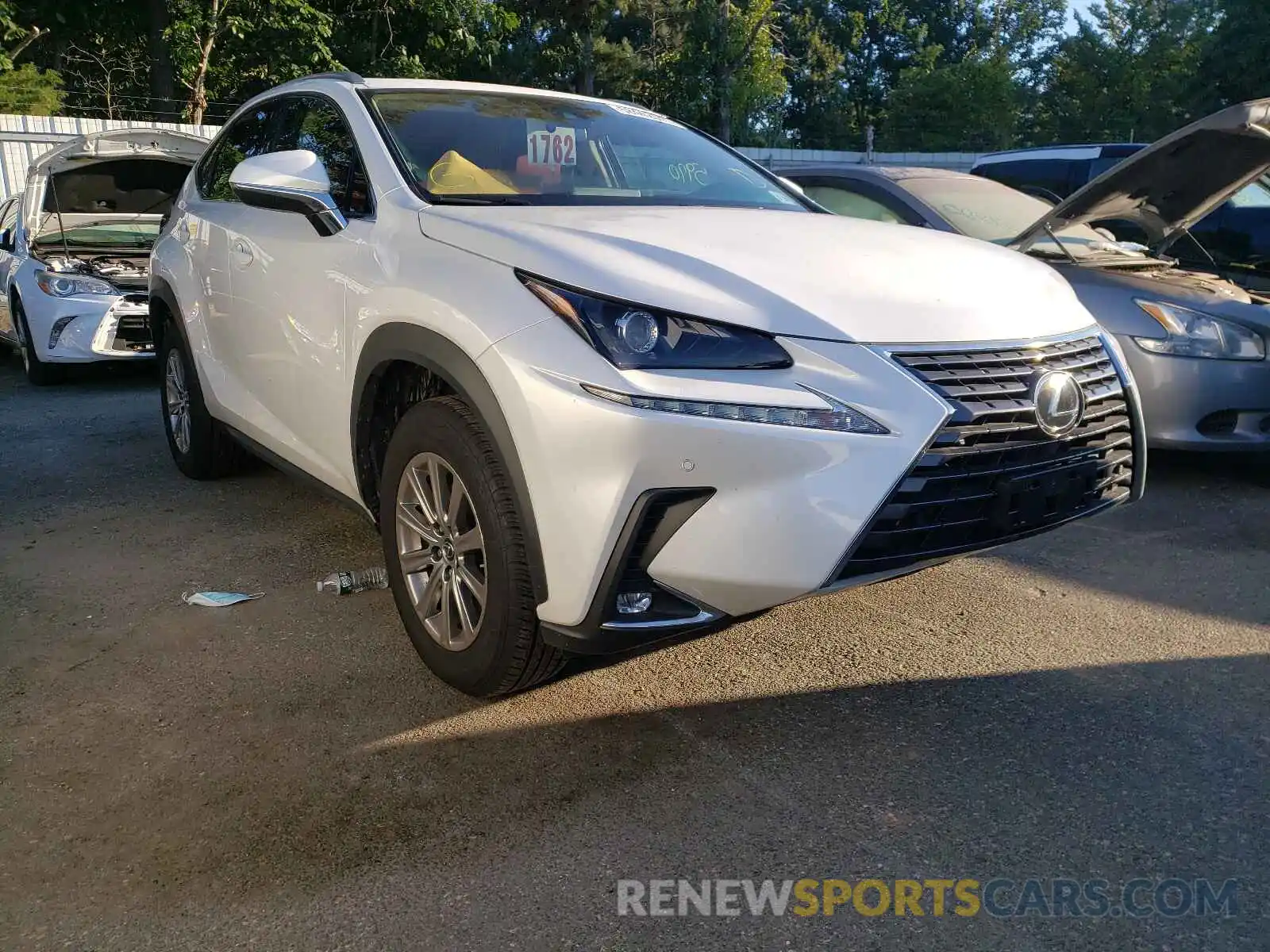 1 Photograph of a damaged car JTJDARDZ0M5024297 LEXUS NX 2021