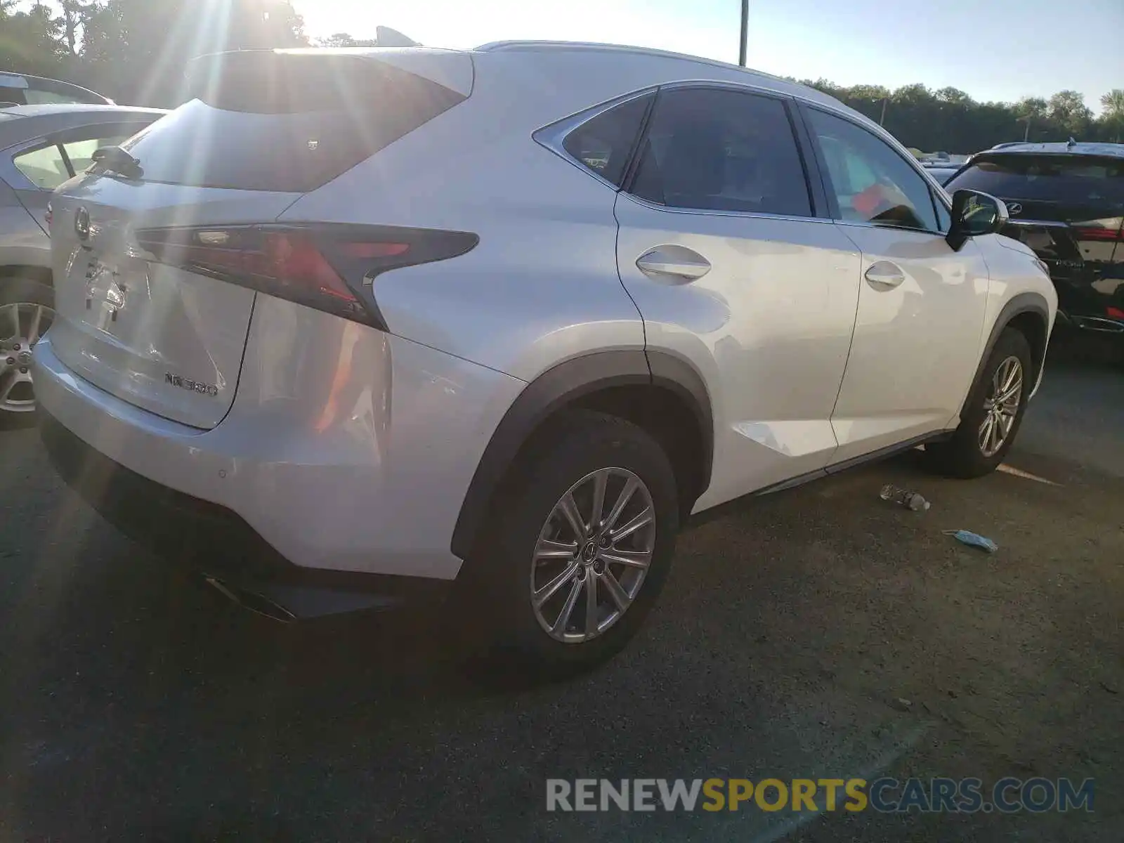 4 Фотография поврежденного автомобиля JTJDARDZ0M5024297 LEXUS NX 2021