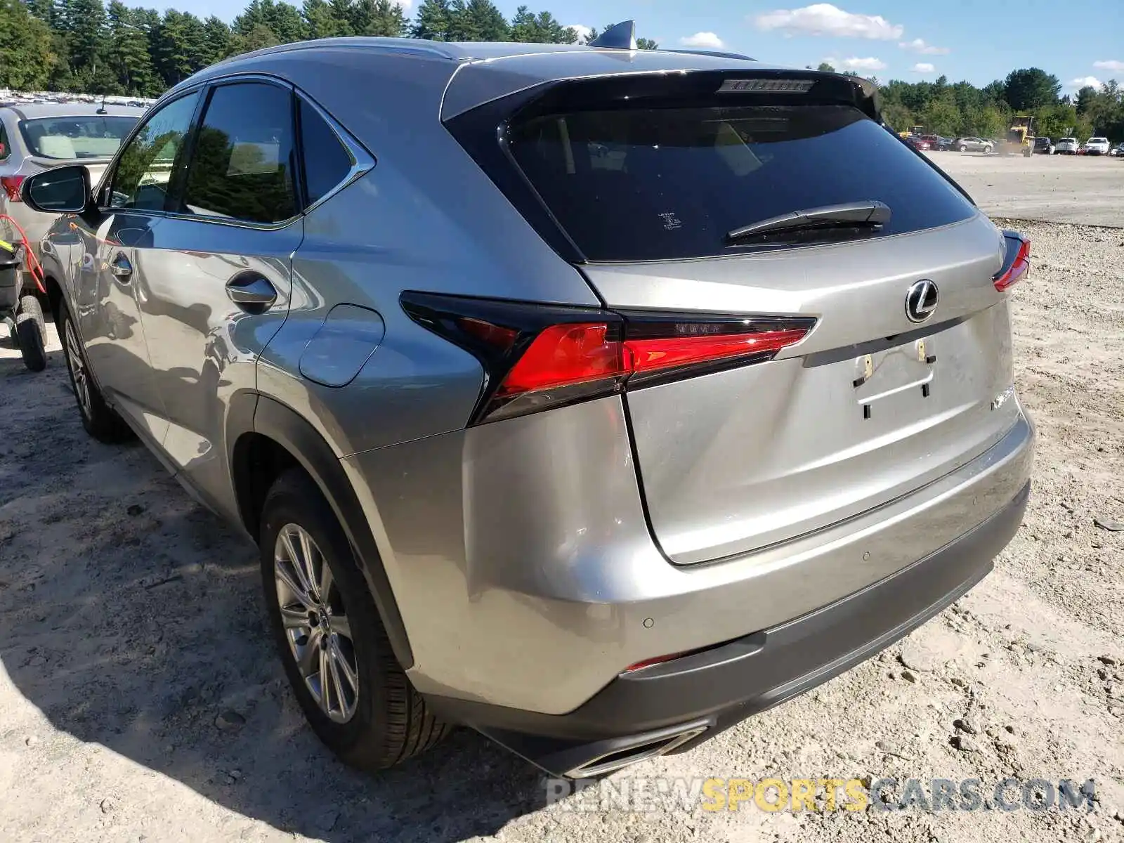 3 Фотография поврежденного автомобиля JTJDARDZ1M2244548 LEXUS NX 2021