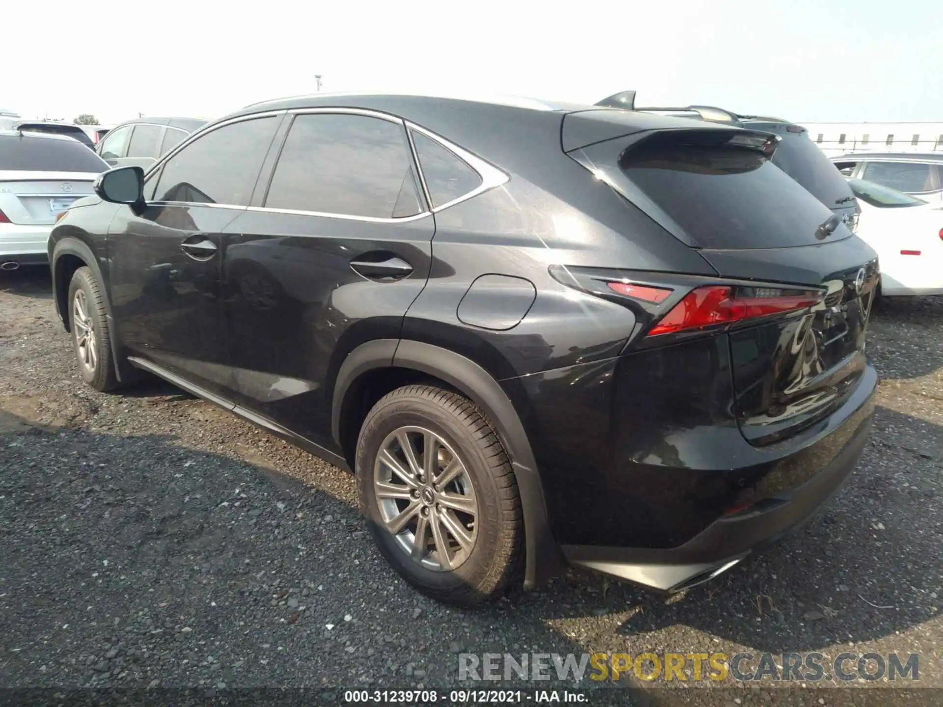 3 Фотография поврежденного автомобиля JTJDARDZ1M2260295 LEXUS NX 2021