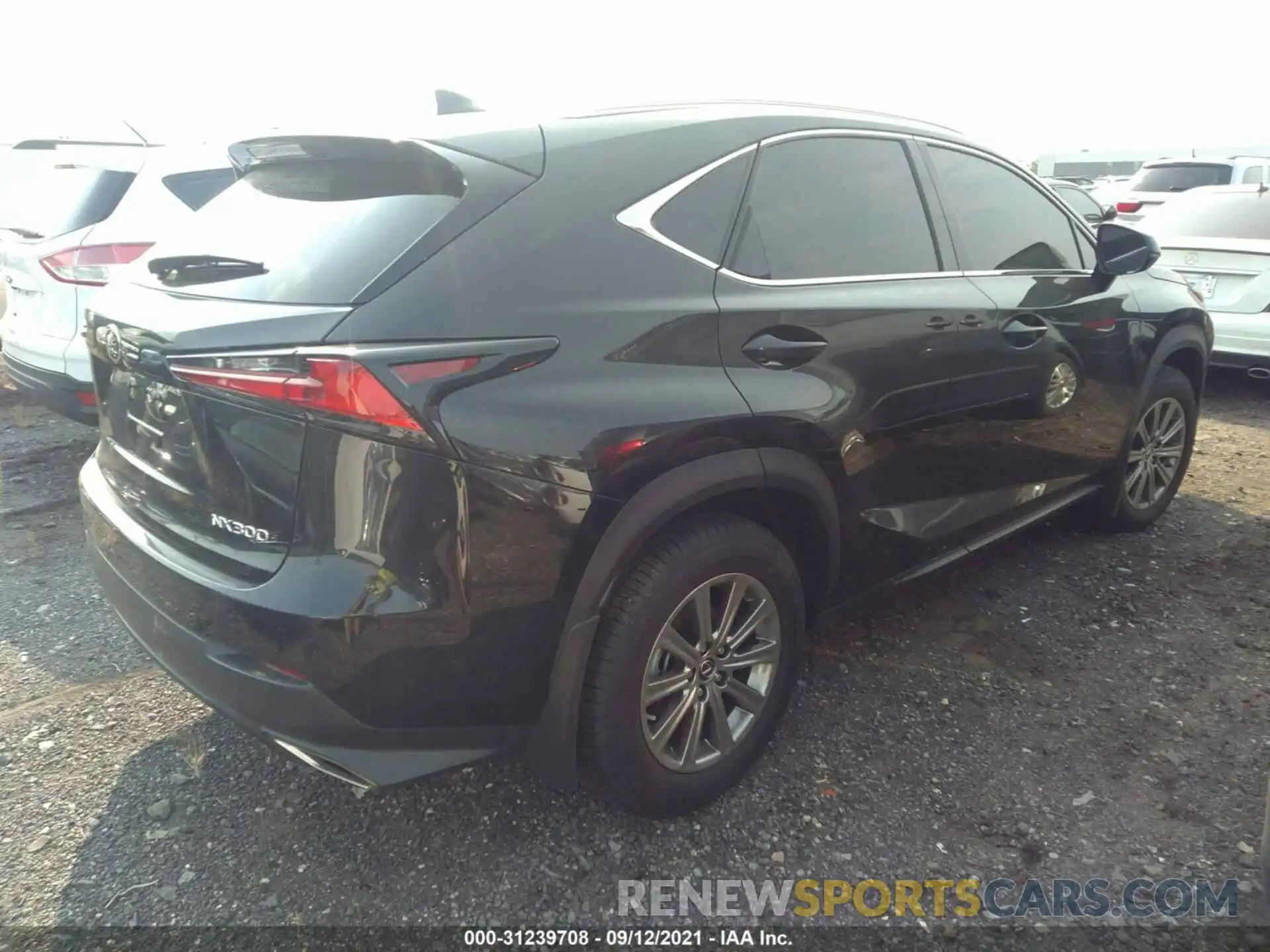 4 Фотография поврежденного автомобиля JTJDARDZ1M2260295 LEXUS NX 2021