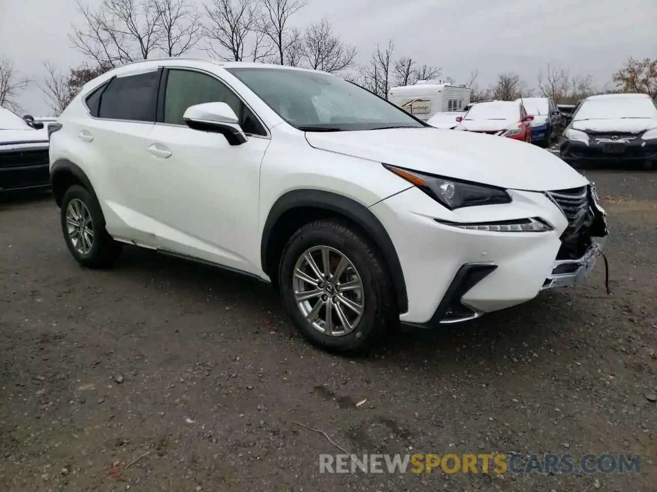 1 Photograph of a damaged car JTJDARDZ1M2261320 LEXUS NX 2021