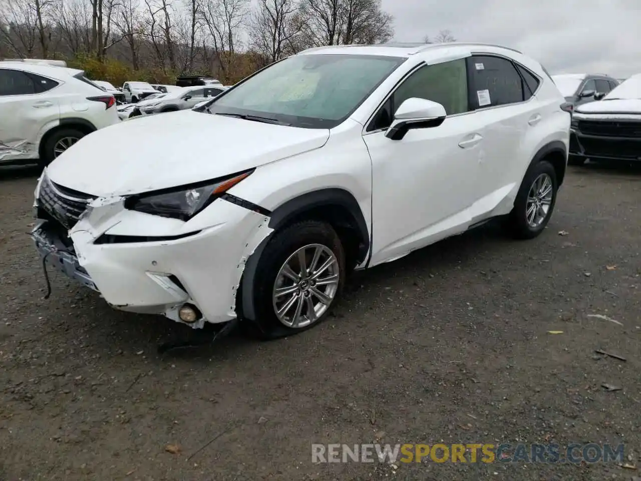 2 Фотография поврежденного автомобиля JTJDARDZ1M2261320 LEXUS NX 2021