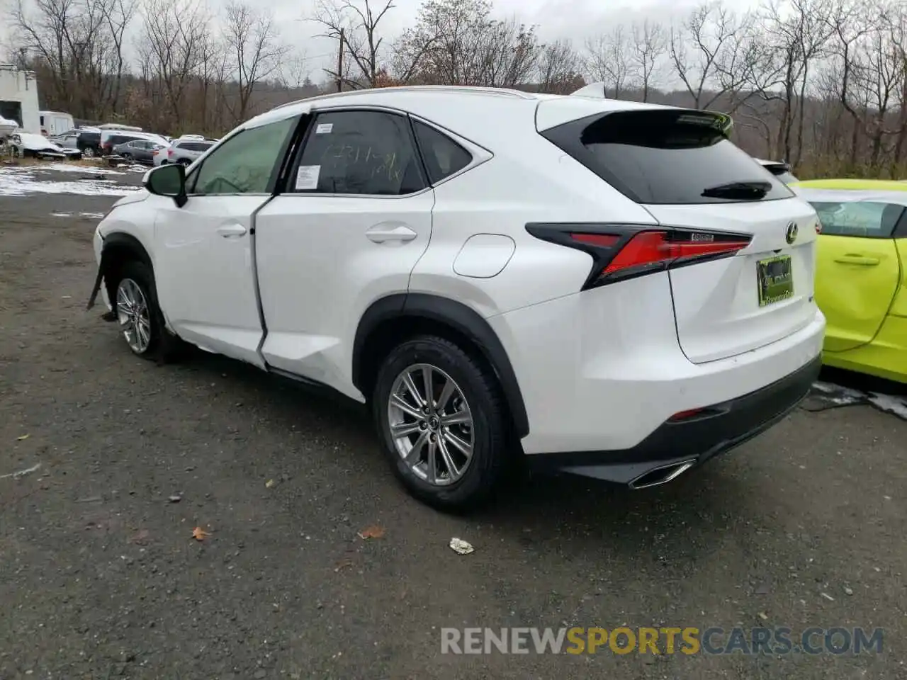 3 Фотография поврежденного автомобиля JTJDARDZ1M2261320 LEXUS NX 2021