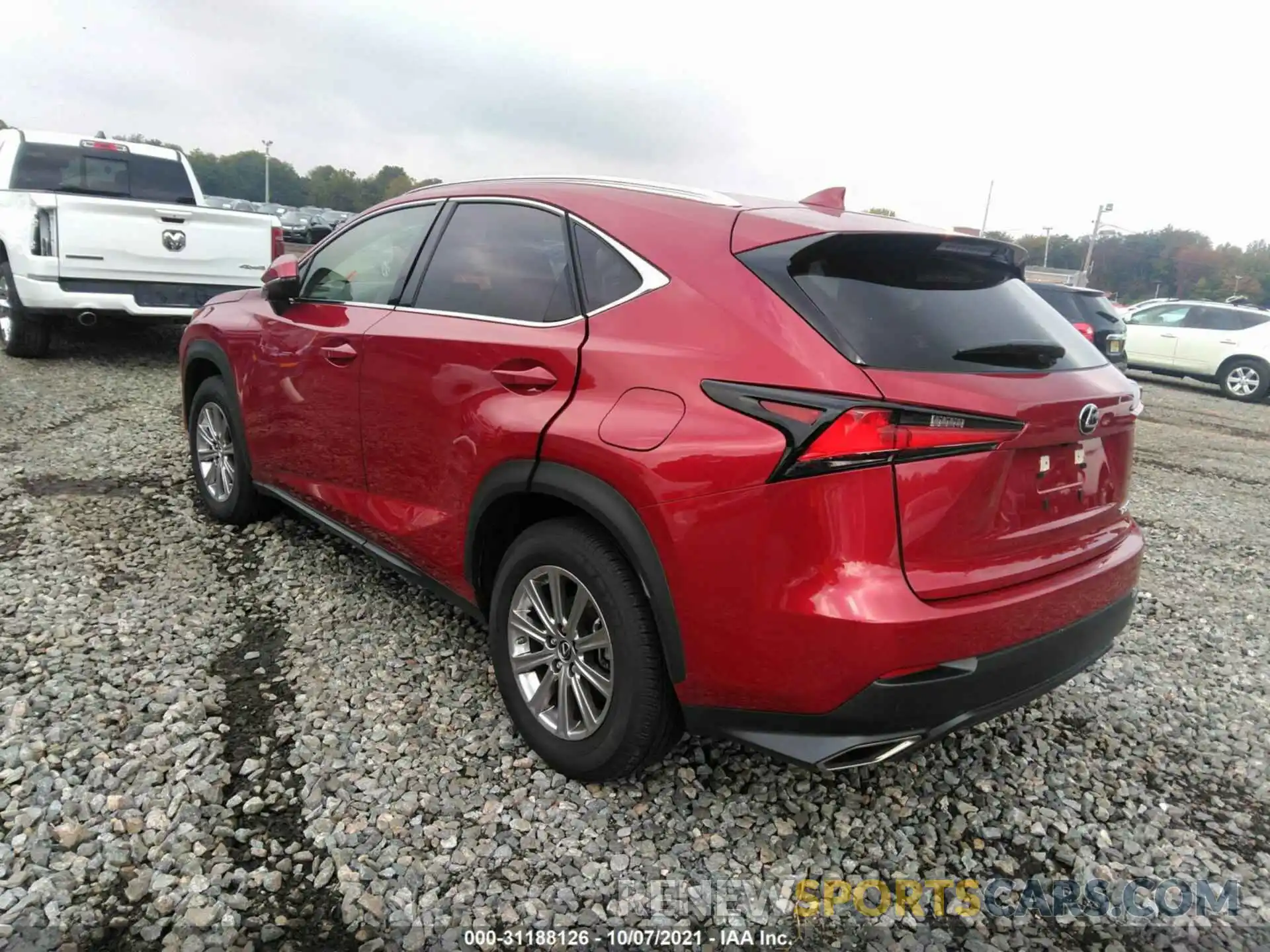 3 Photograph of a damaged car JTJDARDZ2M5022325 LEXUS NX 2021