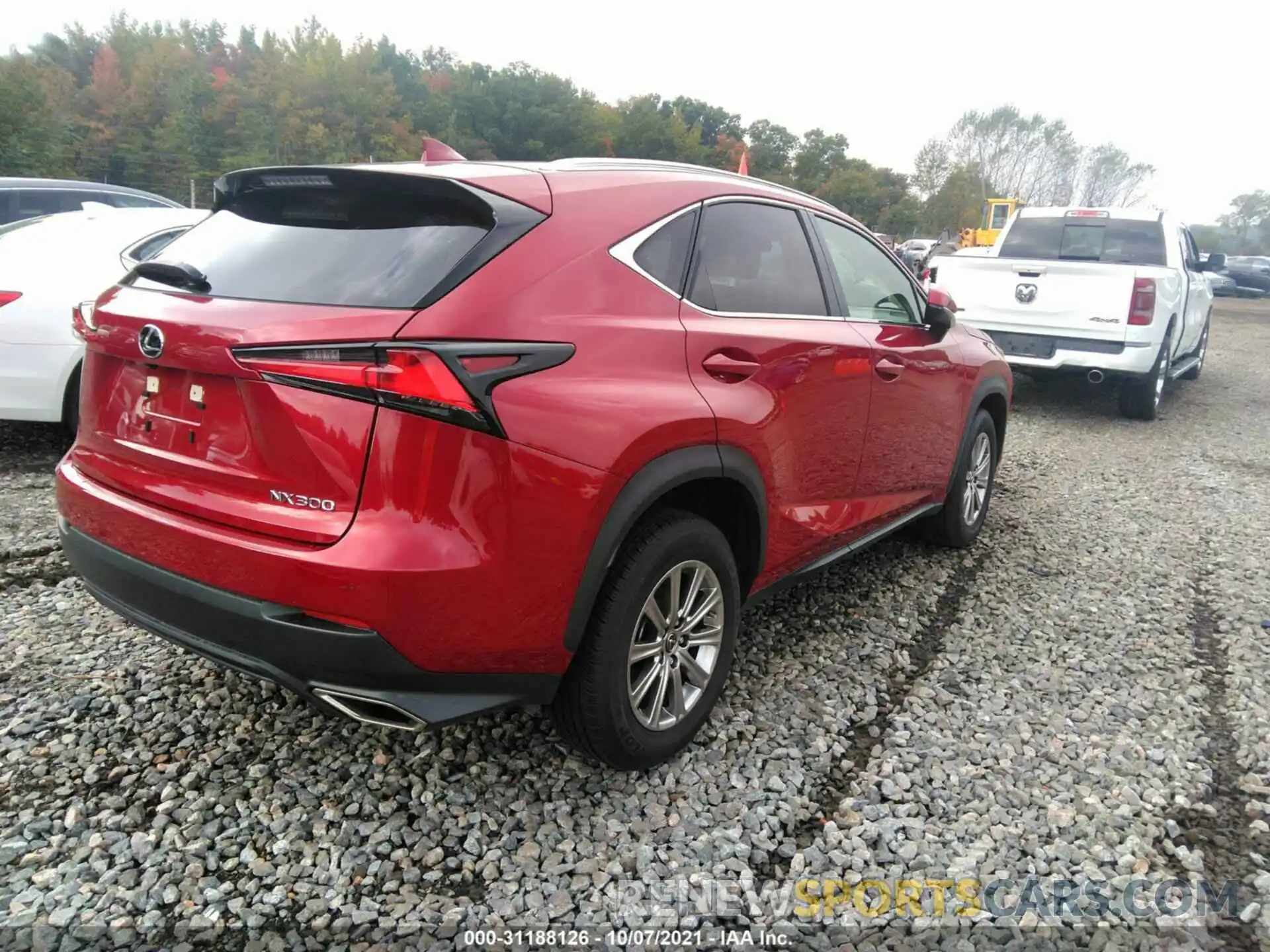 4 Photograph of a damaged car JTJDARDZ2M5022325 LEXUS NX 2021