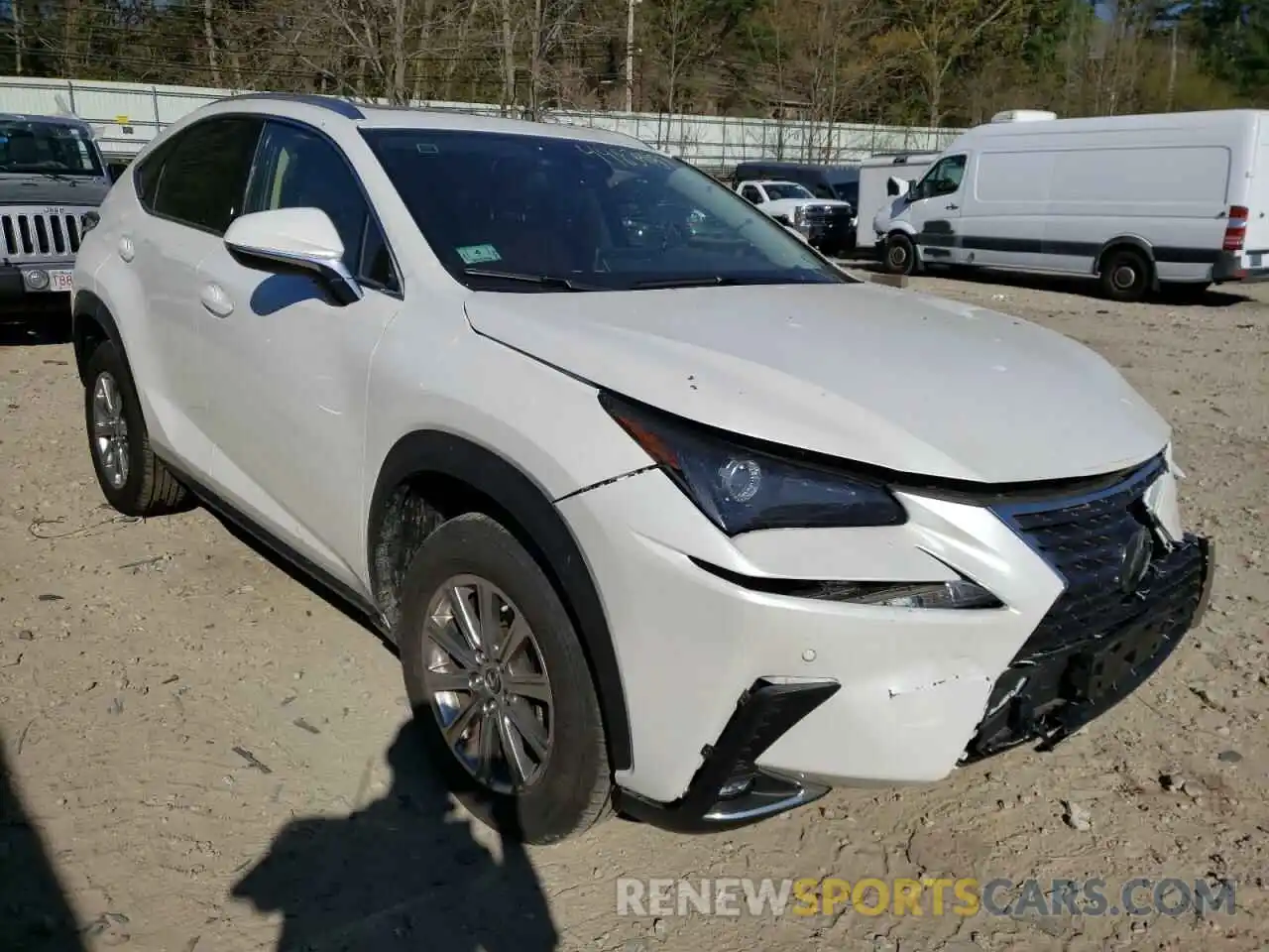 1 Photograph of a damaged car JTJDARDZ2M5024334 LEXUS NX 2021