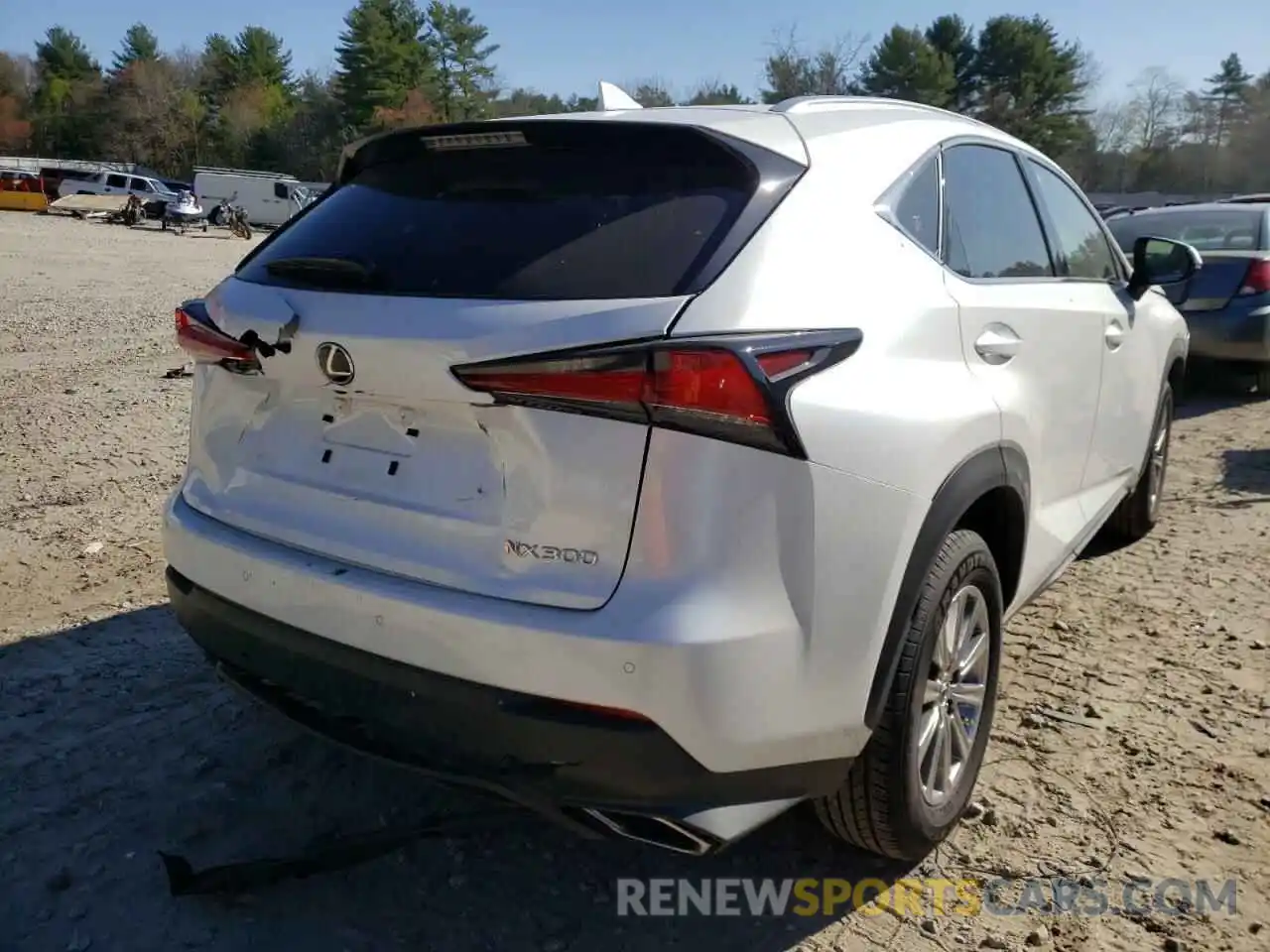 4 Photograph of a damaged car JTJDARDZ2M5024334 LEXUS NX 2021