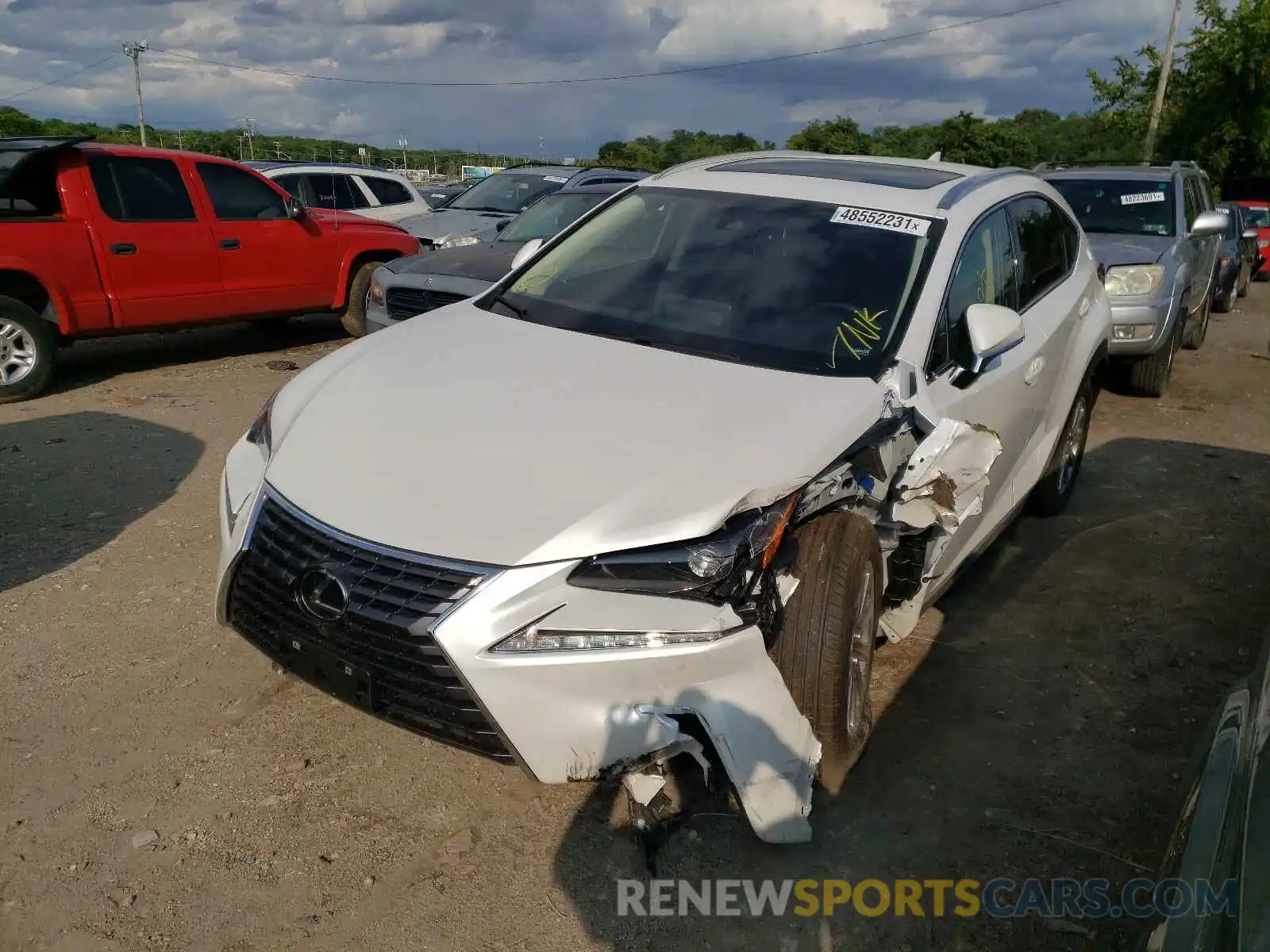 2 Photograph of a damaged car JTJDARDZ2M5026116 LEXUS NX 2021