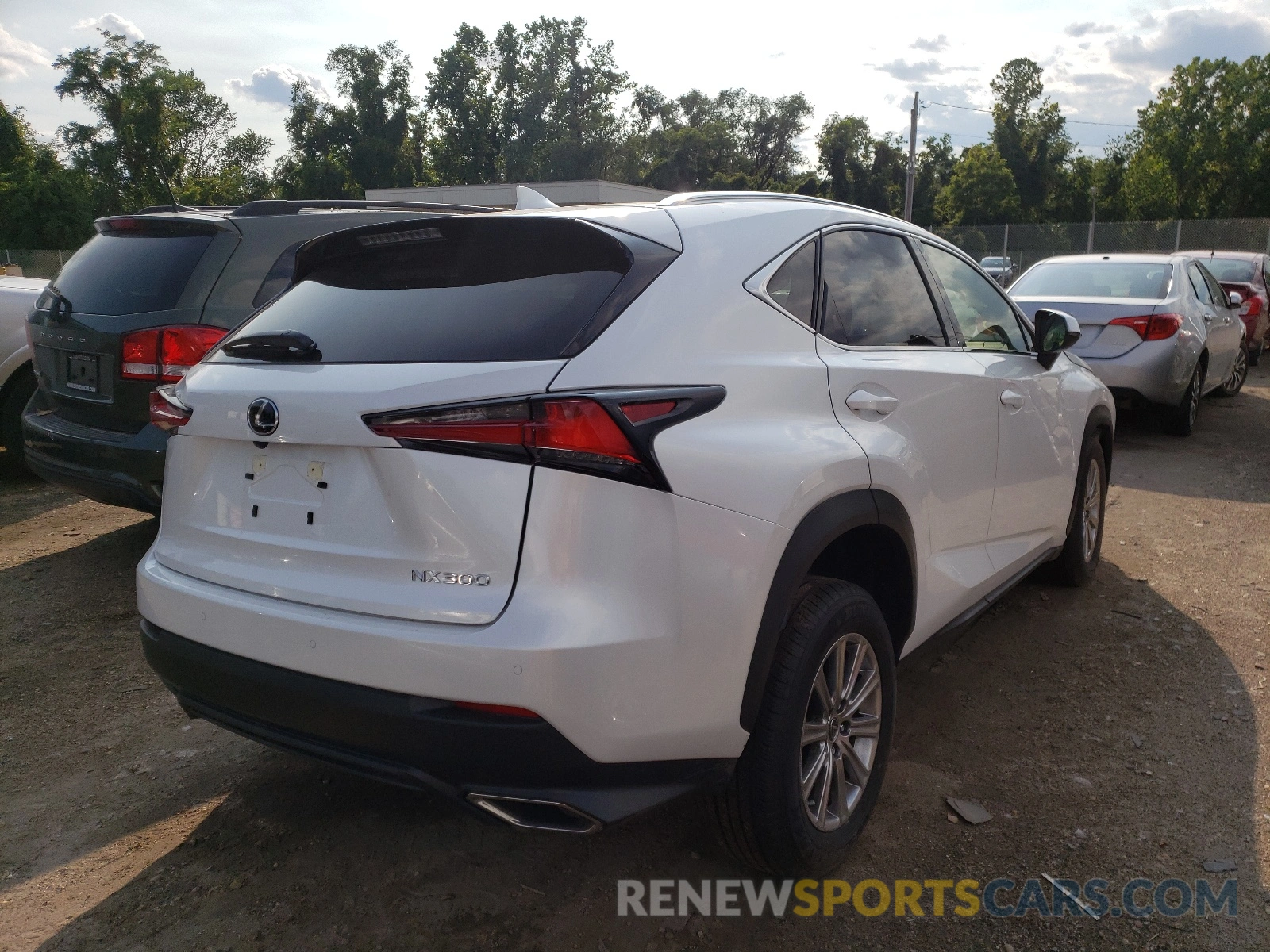 4 Фотография поврежденного автомобиля JTJDARDZ2M5026116 LEXUS NX 2021