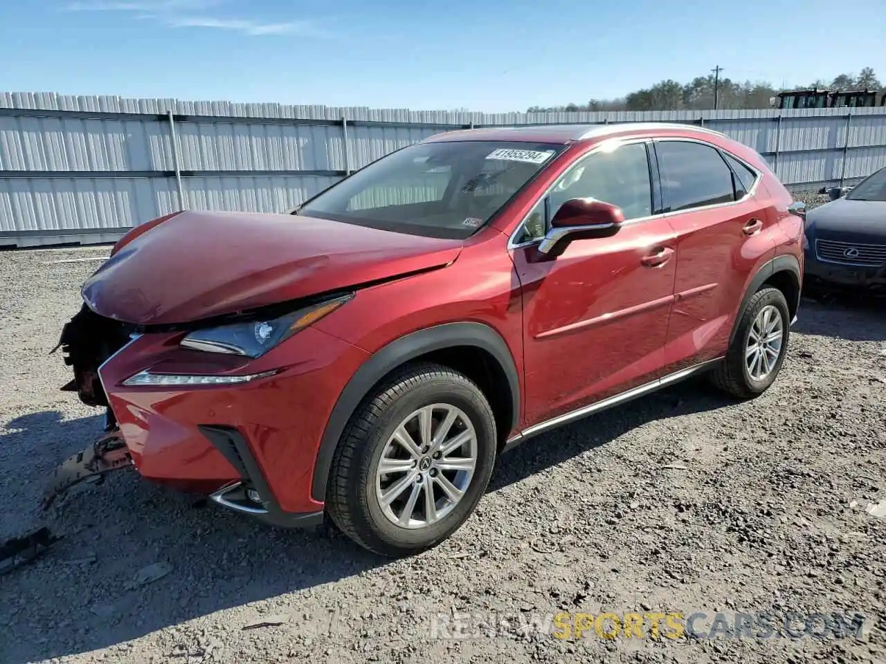 1 Photograph of a damaged car JTJDARDZ2M5026651 LEXUS NX 2021