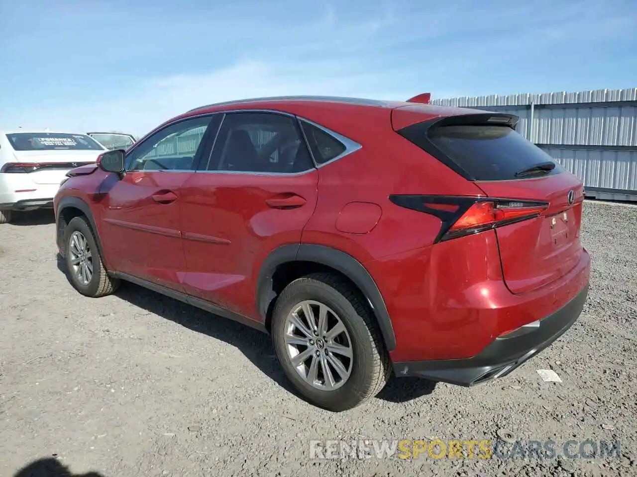 2 Фотография поврежденного автомобиля JTJDARDZ2M5026651 LEXUS NX 2021