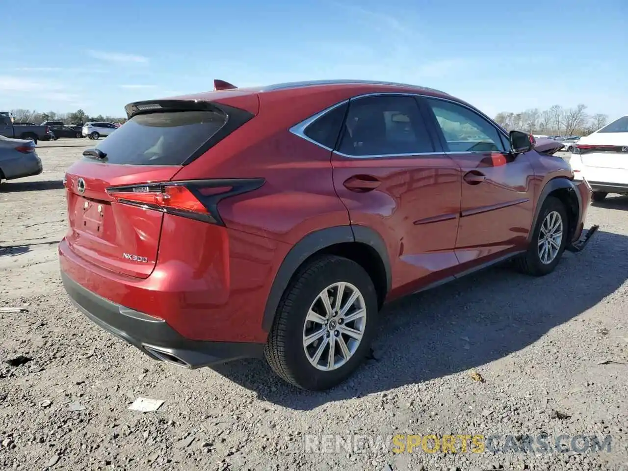 3 Фотография поврежденного автомобиля JTJDARDZ2M5026651 LEXUS NX 2021