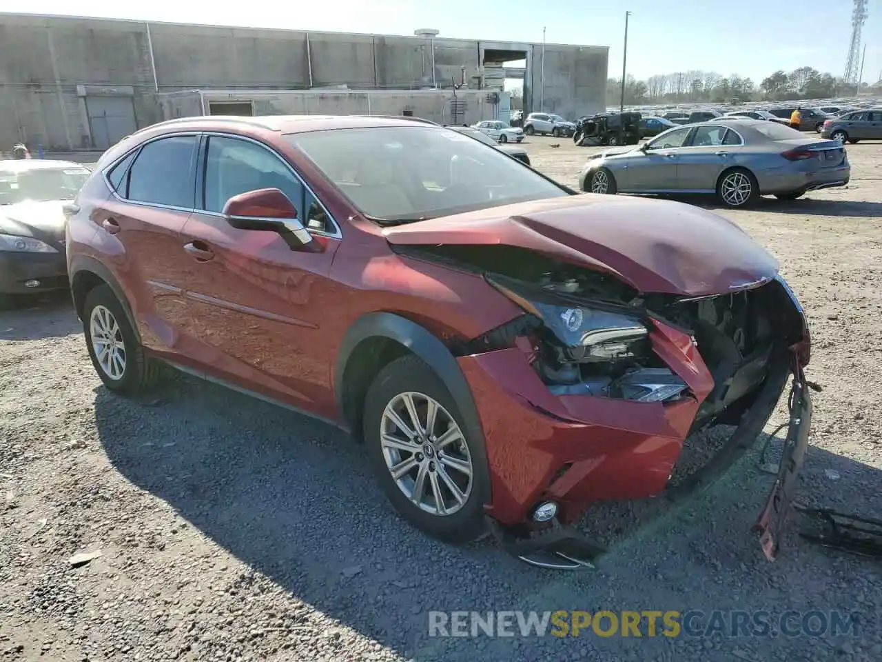 4 Photograph of a damaged car JTJDARDZ2M5026651 LEXUS NX 2021