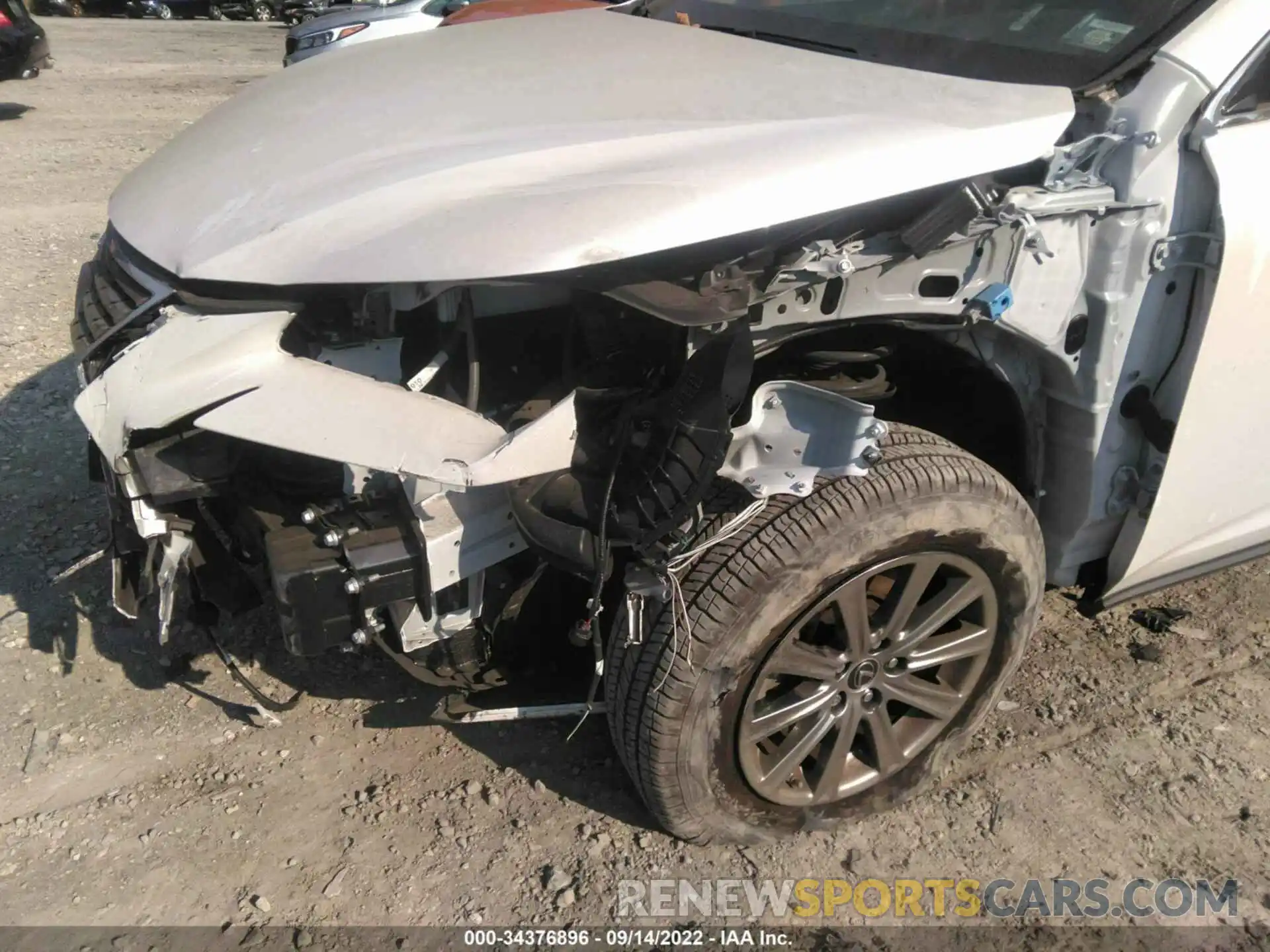 6 Фотография поврежденного автомобиля JTJDARDZ2M5031946 LEXUS NX 2021