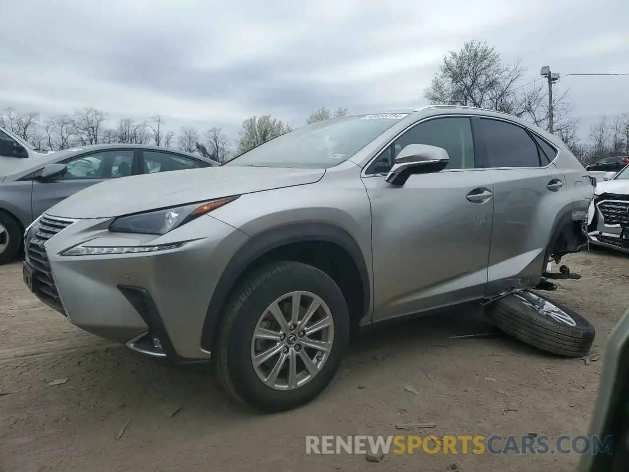 1 Photograph of a damaged car JTJDARDZ3M2238170 LEXUS NX 2021