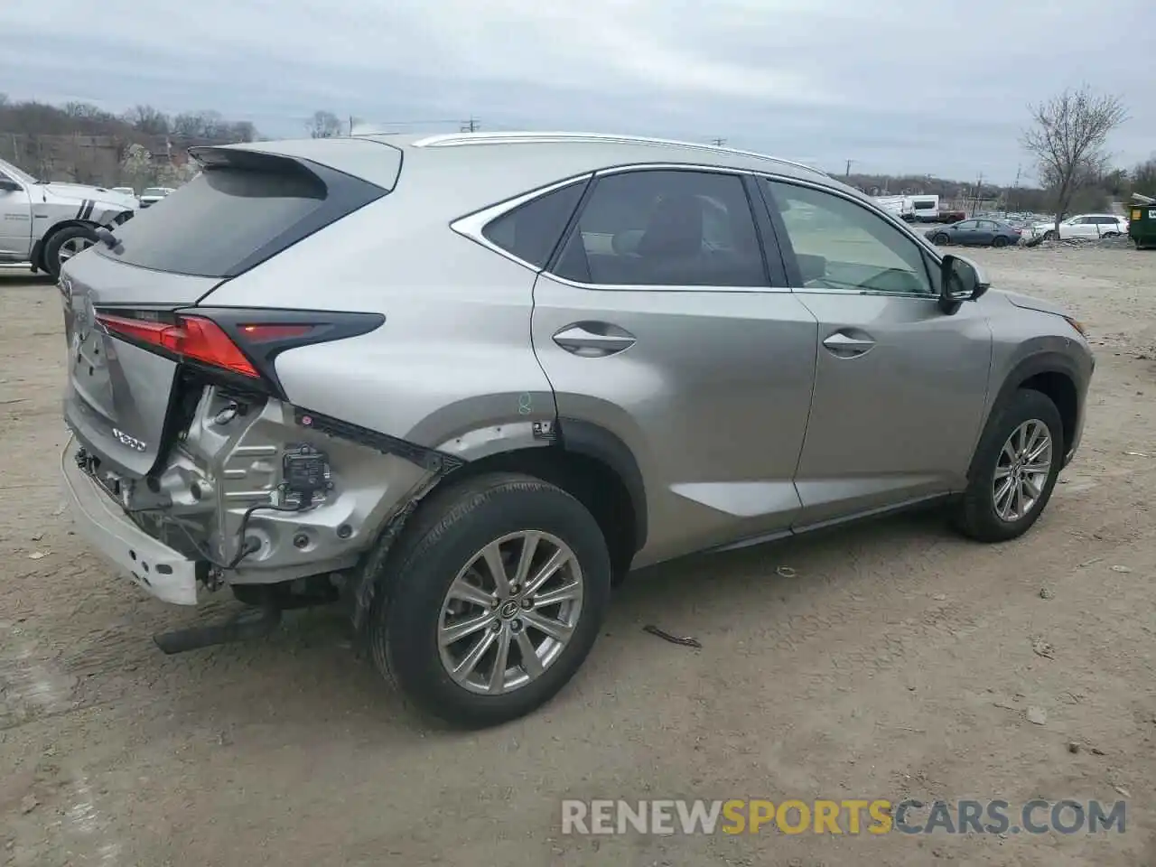 3 Фотография поврежденного автомобиля JTJDARDZ3M2238170 LEXUS NX 2021