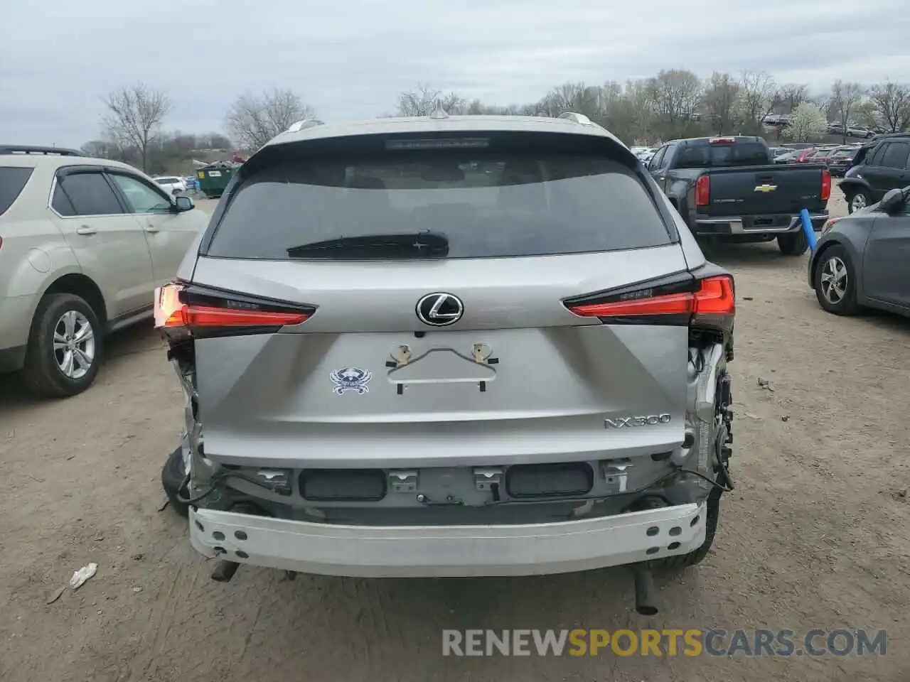 6 Photograph of a damaged car JTJDARDZ3M2238170 LEXUS NX 2021