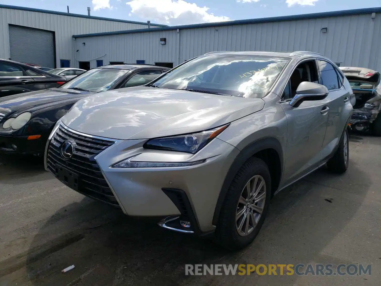 2 Фотография поврежденного автомобиля JTJDARDZ3M2248438 LEXUS NX 2021