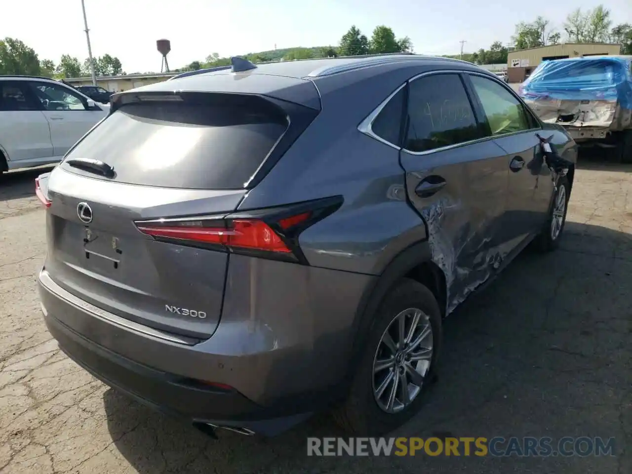 4 Фотография поврежденного автомобиля JTJDARDZ3M2249783 LEXUS NX 2021