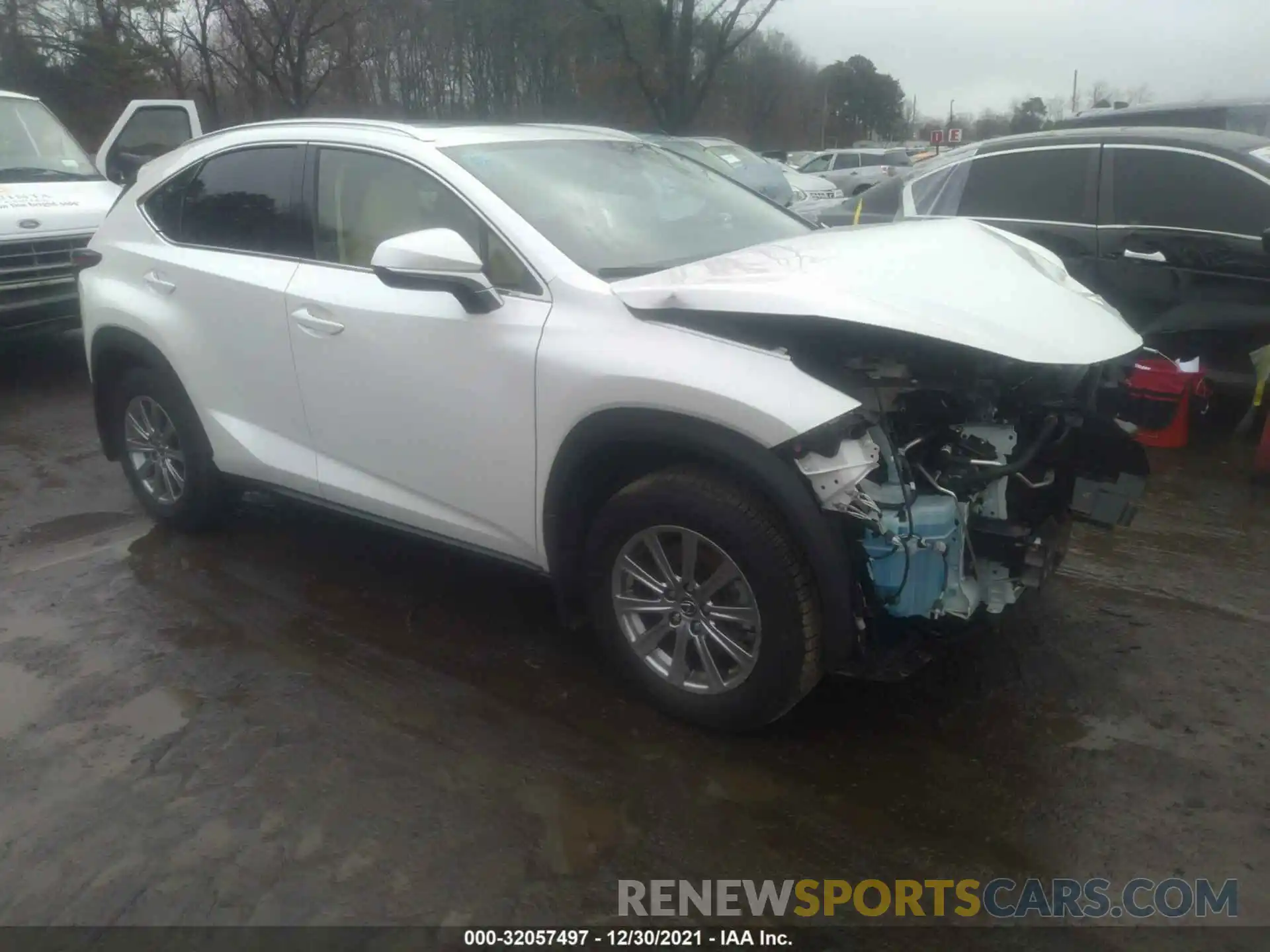 1 Photograph of a damaged car JTJDARDZ3M2256023 LEXUS NX 2021