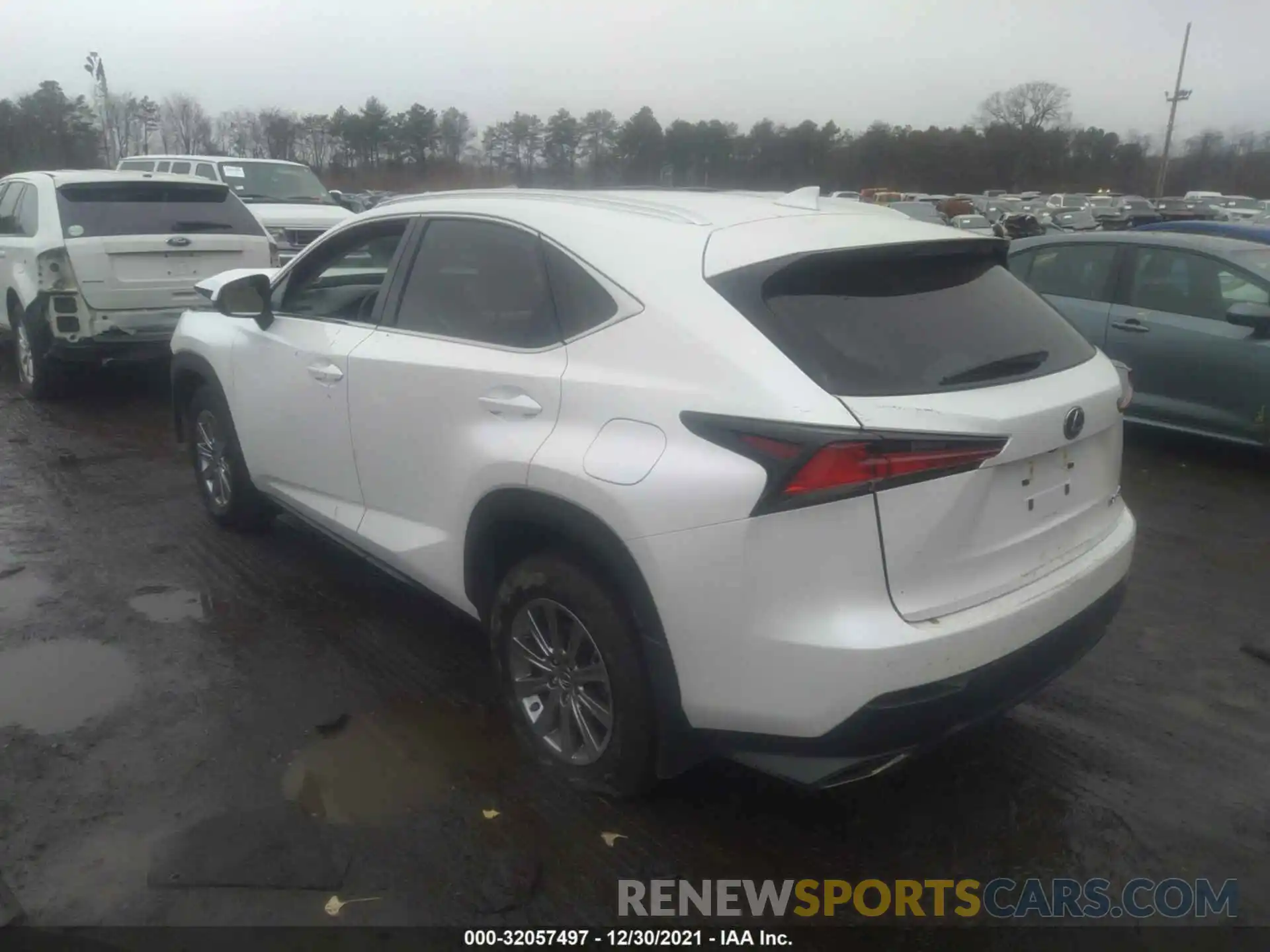 3 Фотография поврежденного автомобиля JTJDARDZ3M2256023 LEXUS NX 2021