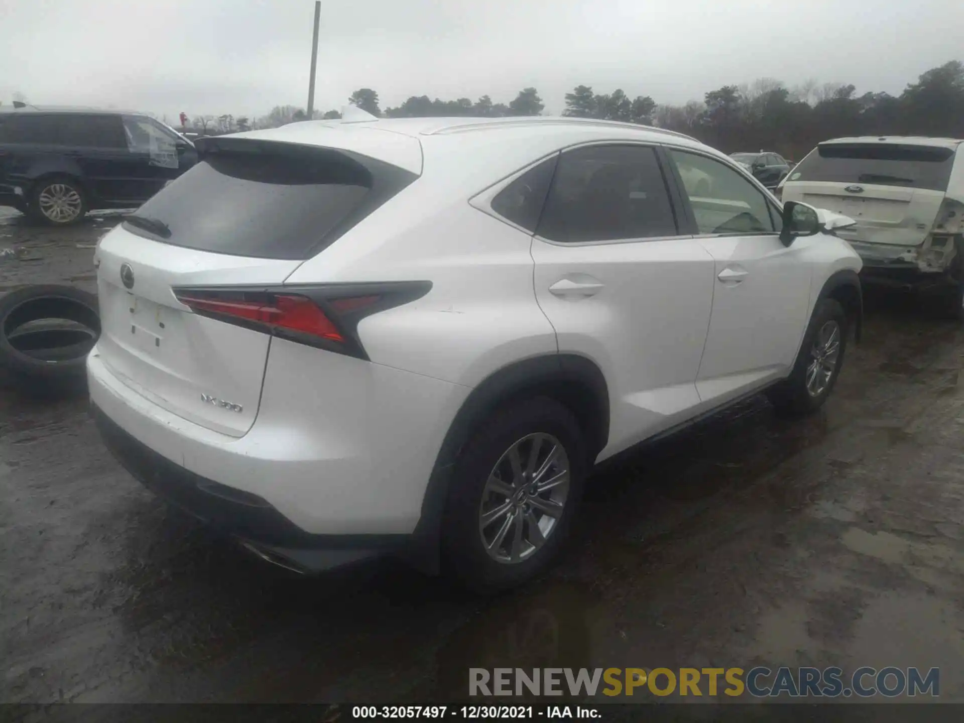 4 Фотография поврежденного автомобиля JTJDARDZ3M2256023 LEXUS NX 2021