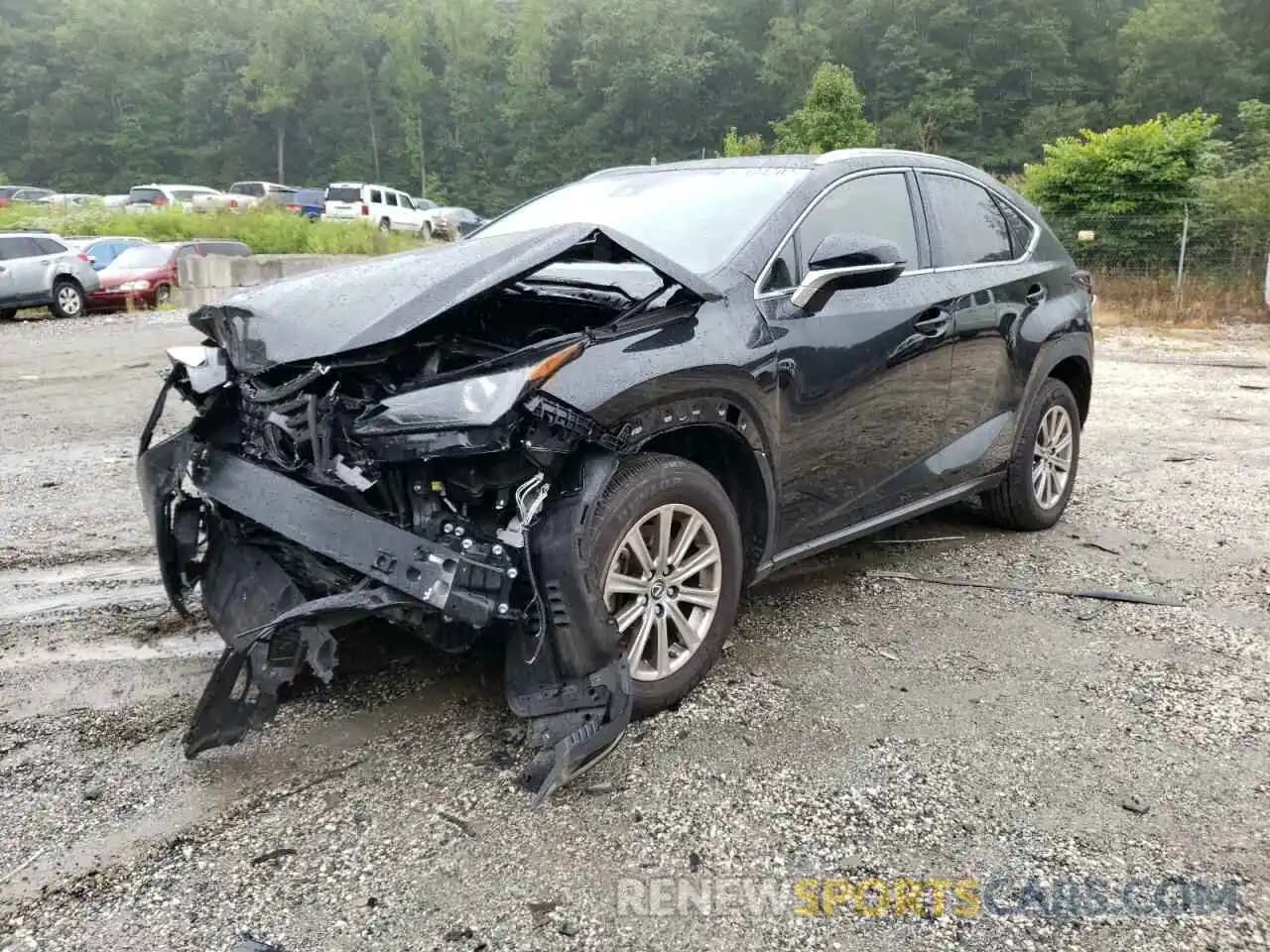 2 Фотография поврежденного автомобиля JTJDARDZ3M2257429 LEXUS NX 2021