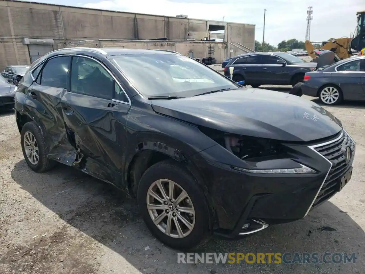 1 Photograph of a damaged car JTJDARDZ3M2260718 LEXUS NX 2021