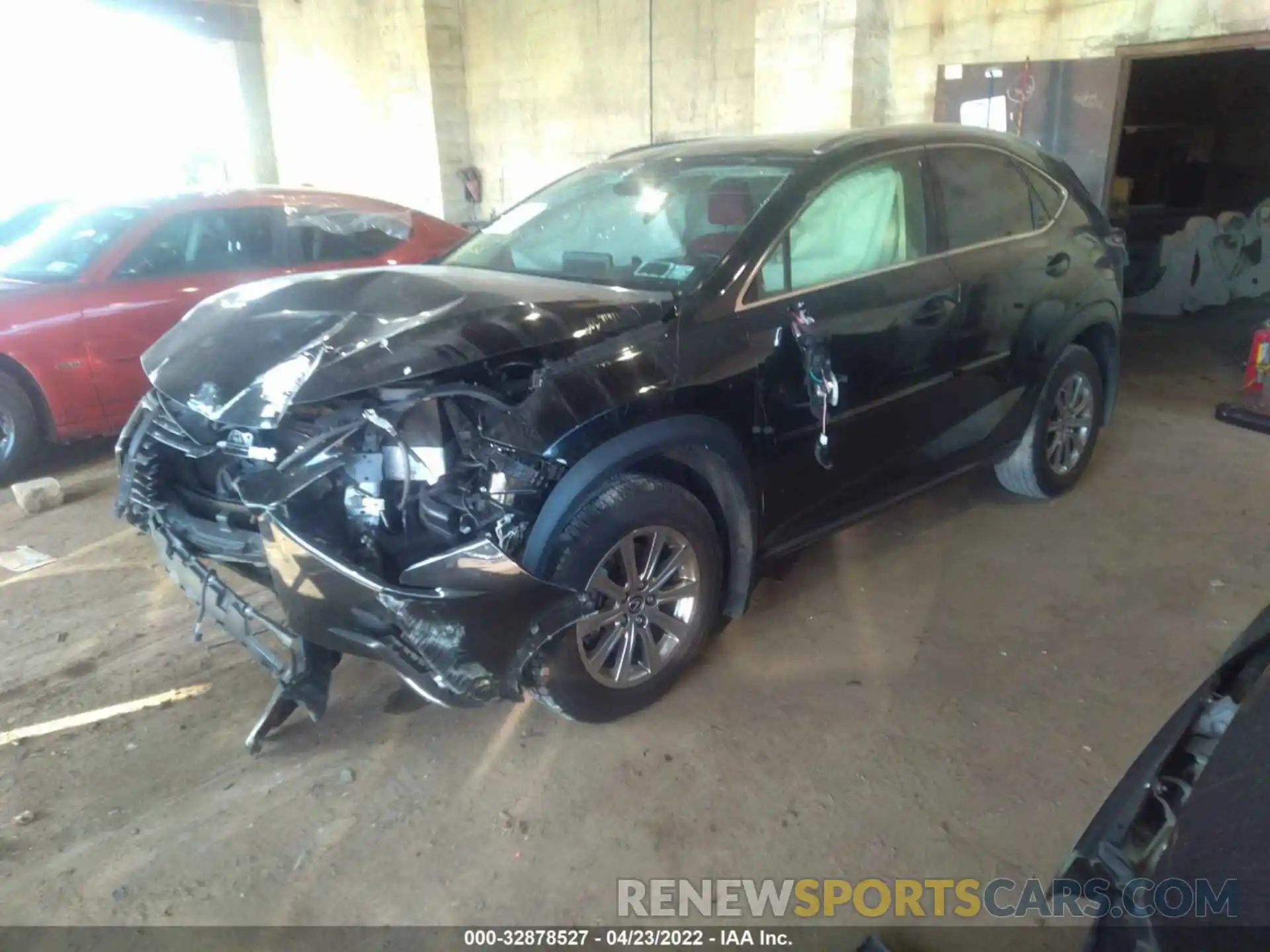 2 Фотография поврежденного автомобиля JTJDARDZ4M2237108 LEXUS NX 2021