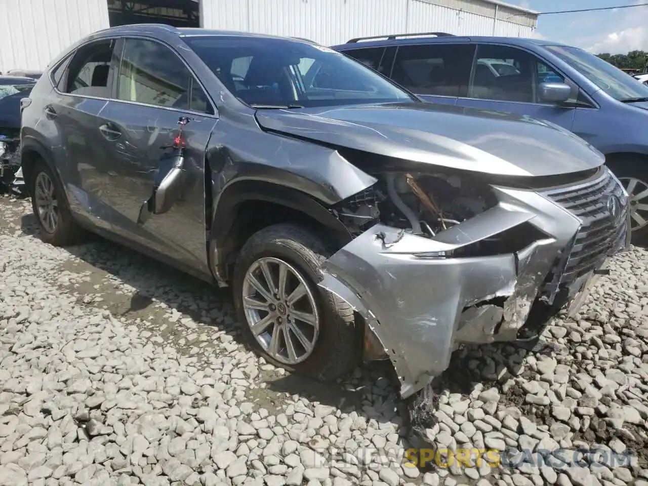 1 Фотография поврежденного автомобиля JTJDARDZ4M2237299 LEXUS NX 2021