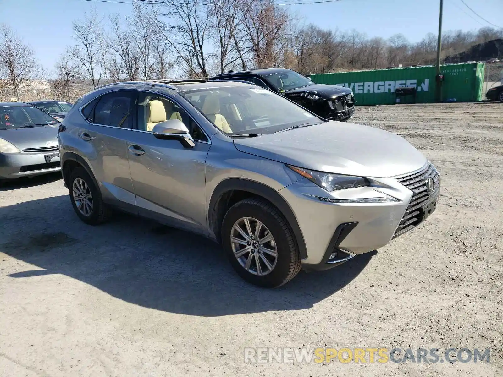 1 Photograph of a damaged car JTJDARDZ4M2240526 LEXUS NX 2021