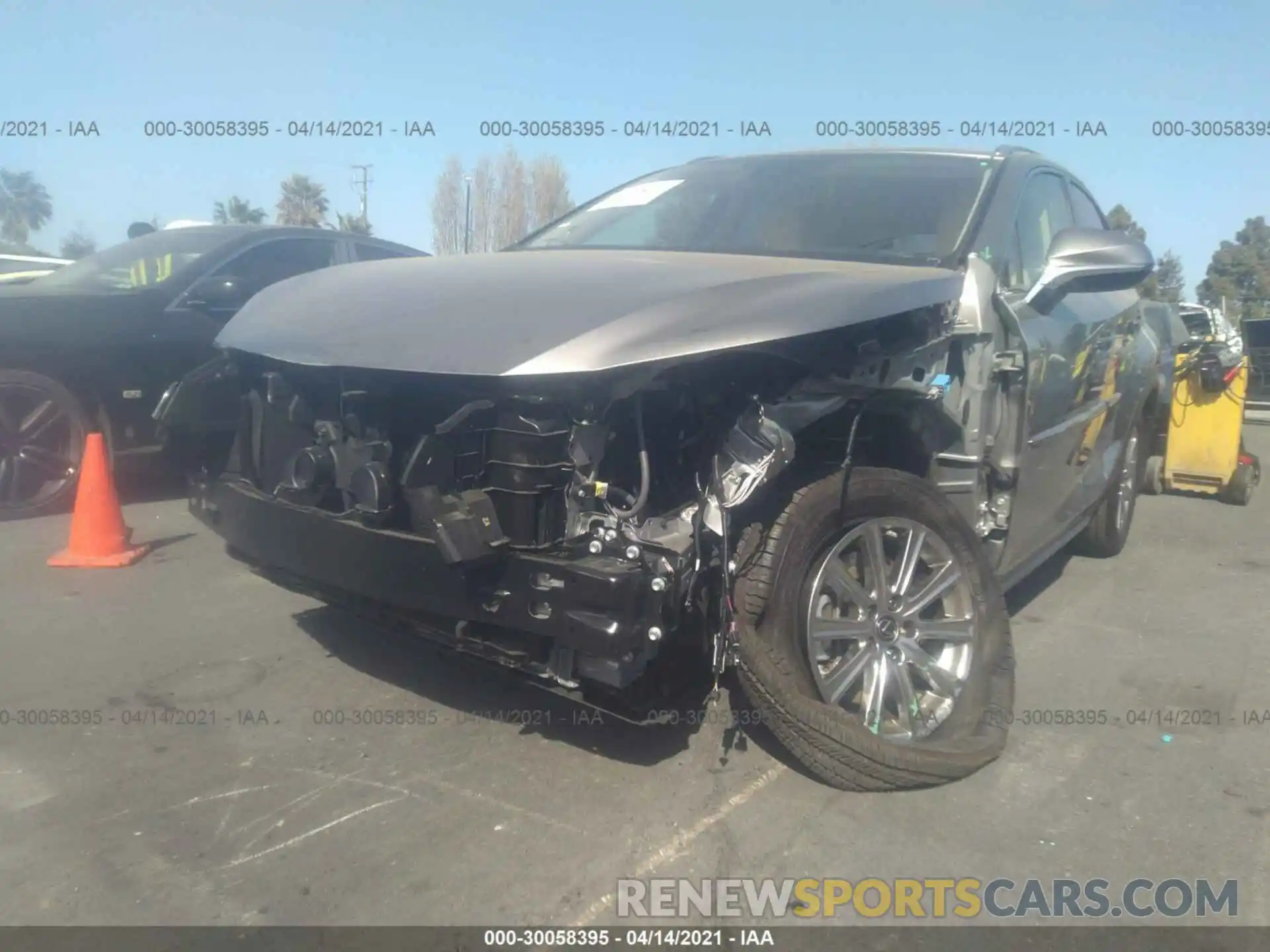6 Фотография поврежденного автомобиля JTJDARDZ4M2243748 LEXUS NX 2021