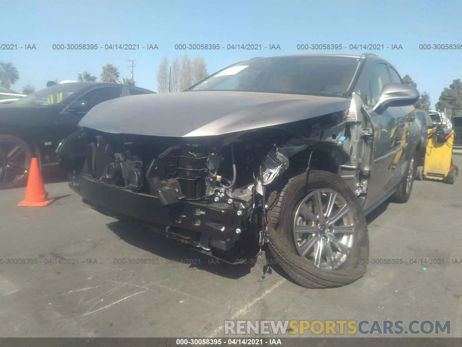 6 Photograph of a damaged car JTJDARDZ4M2243748 LEXUS NX 2021