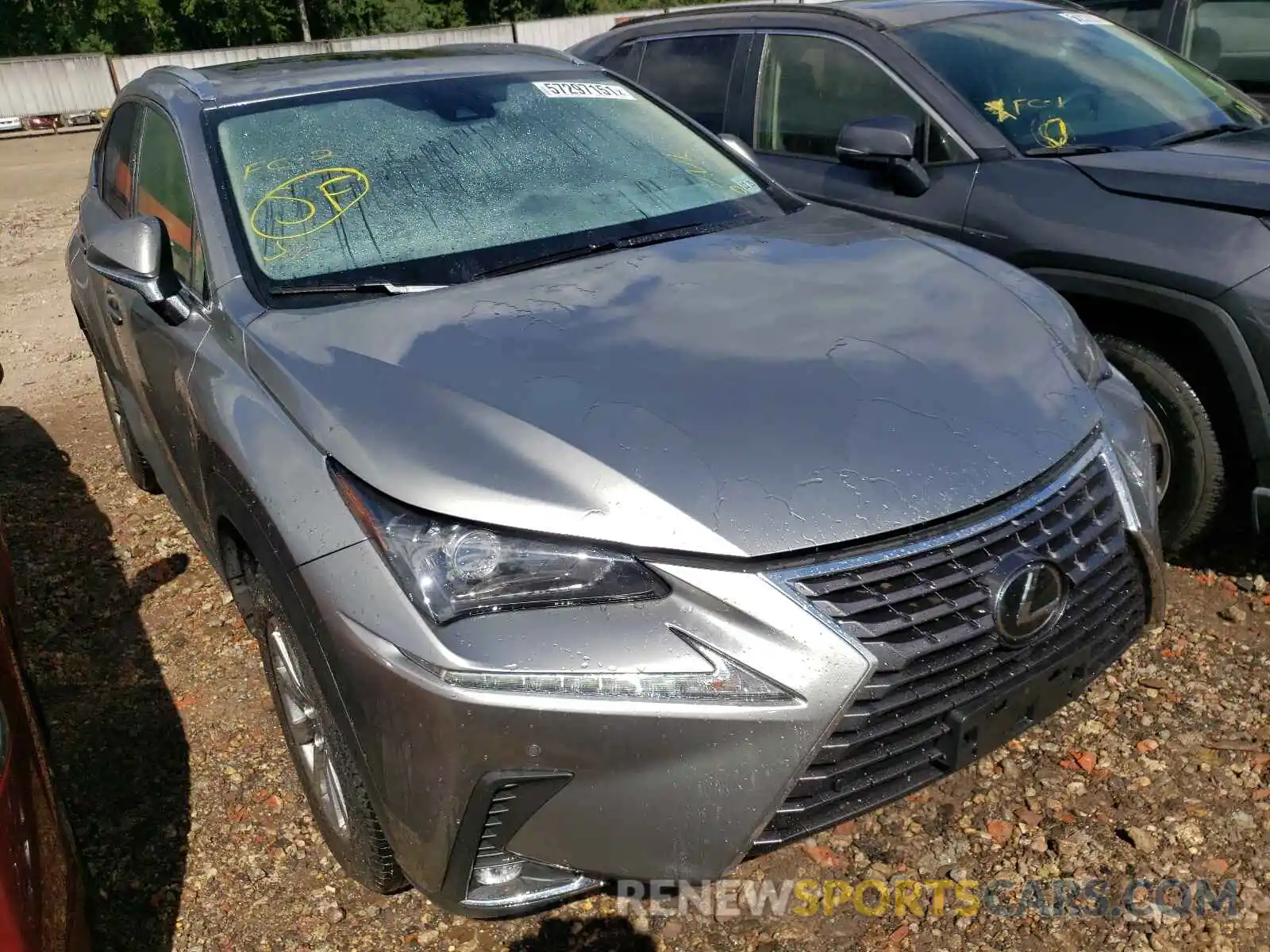 1 Photograph of a damaged car JTJDARDZ4M2243927 LEXUS NX 2021