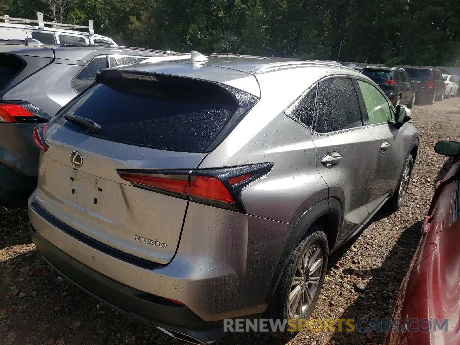 4 Фотография поврежденного автомобиля JTJDARDZ4M2243927 LEXUS NX 2021