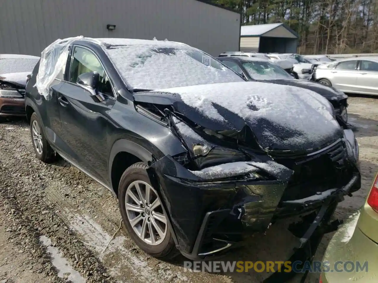 1 Photograph of a damaged car JTJDARDZ4M2244964 LEXUS NX 2021