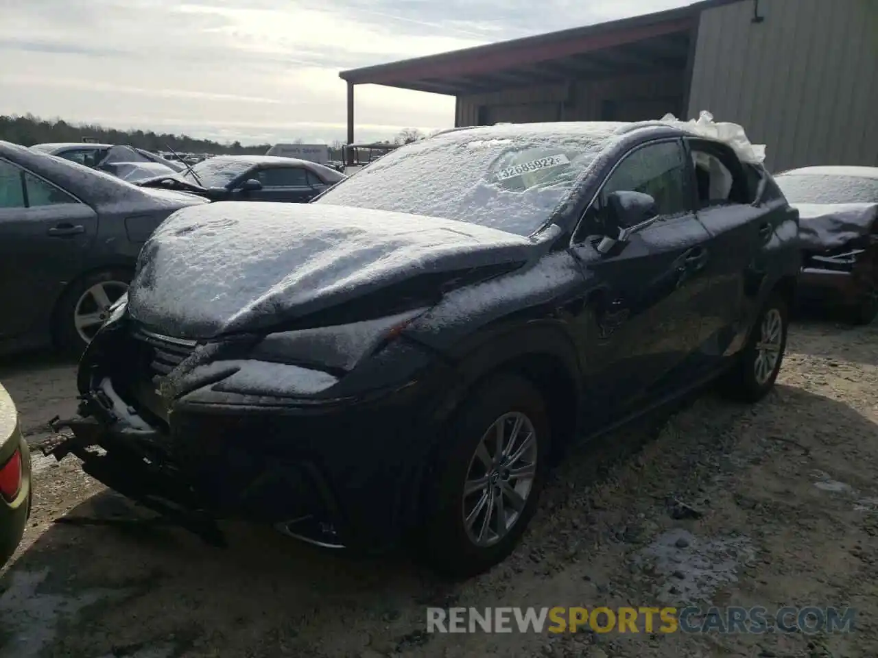 2 Фотография поврежденного автомобиля JTJDARDZ4M2244964 LEXUS NX 2021