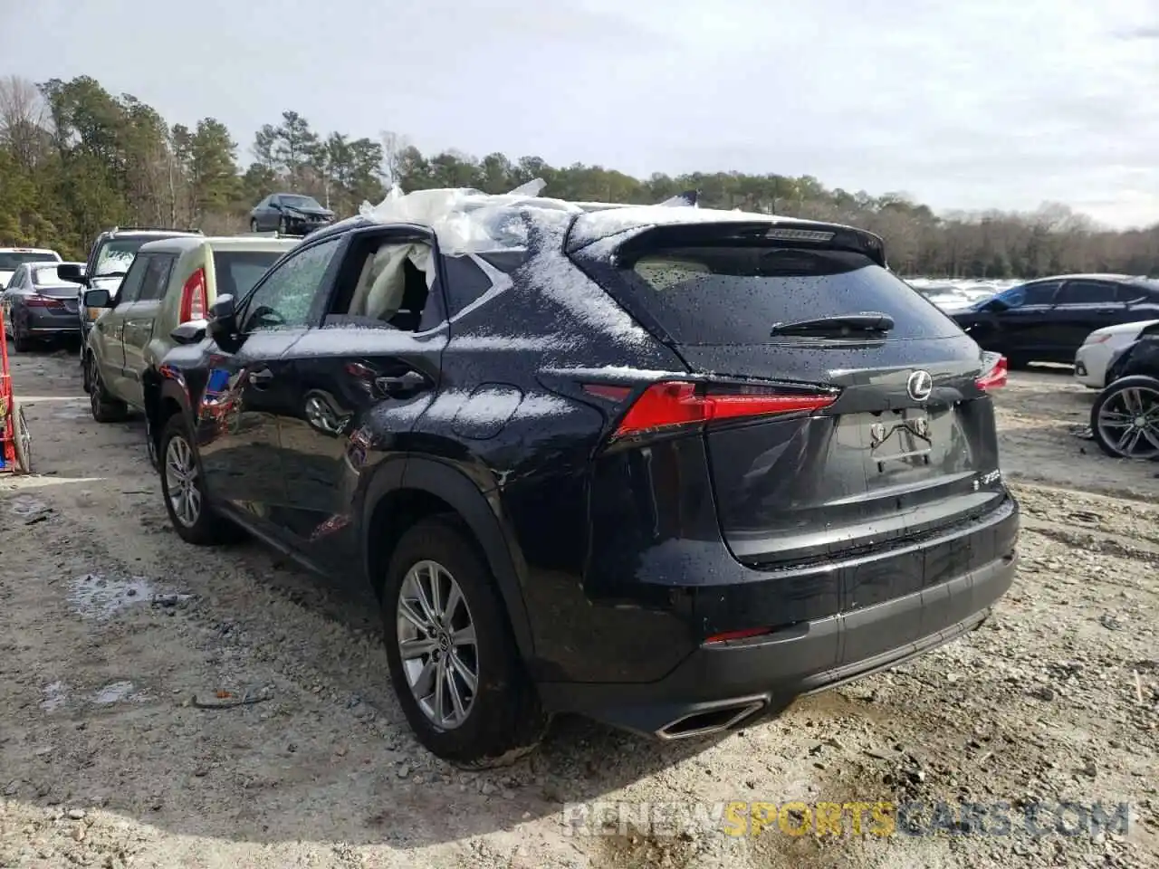 3 Photograph of a damaged car JTJDARDZ4M2244964 LEXUS NX 2021