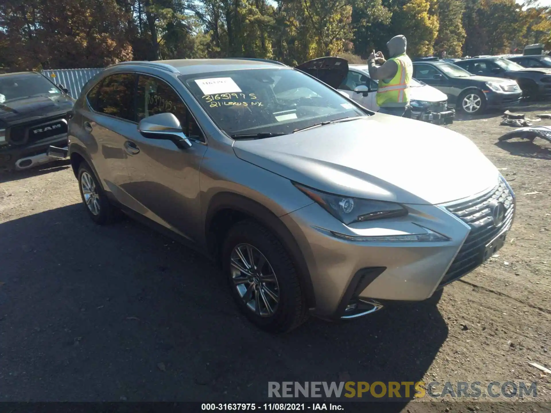 1 Фотография поврежденного автомобиля JTJDARDZ4M2247461 LEXUS NX 2021