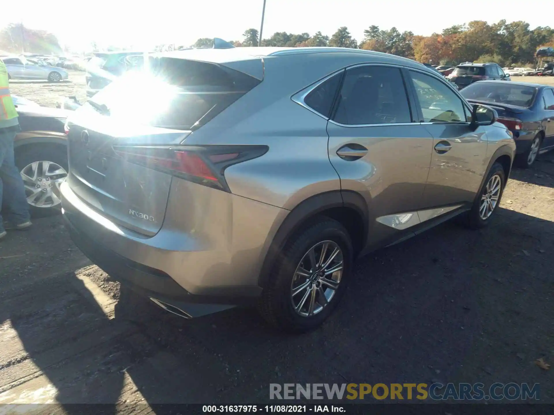 4 Фотография поврежденного автомобиля JTJDARDZ4M2247461 LEXUS NX 2021