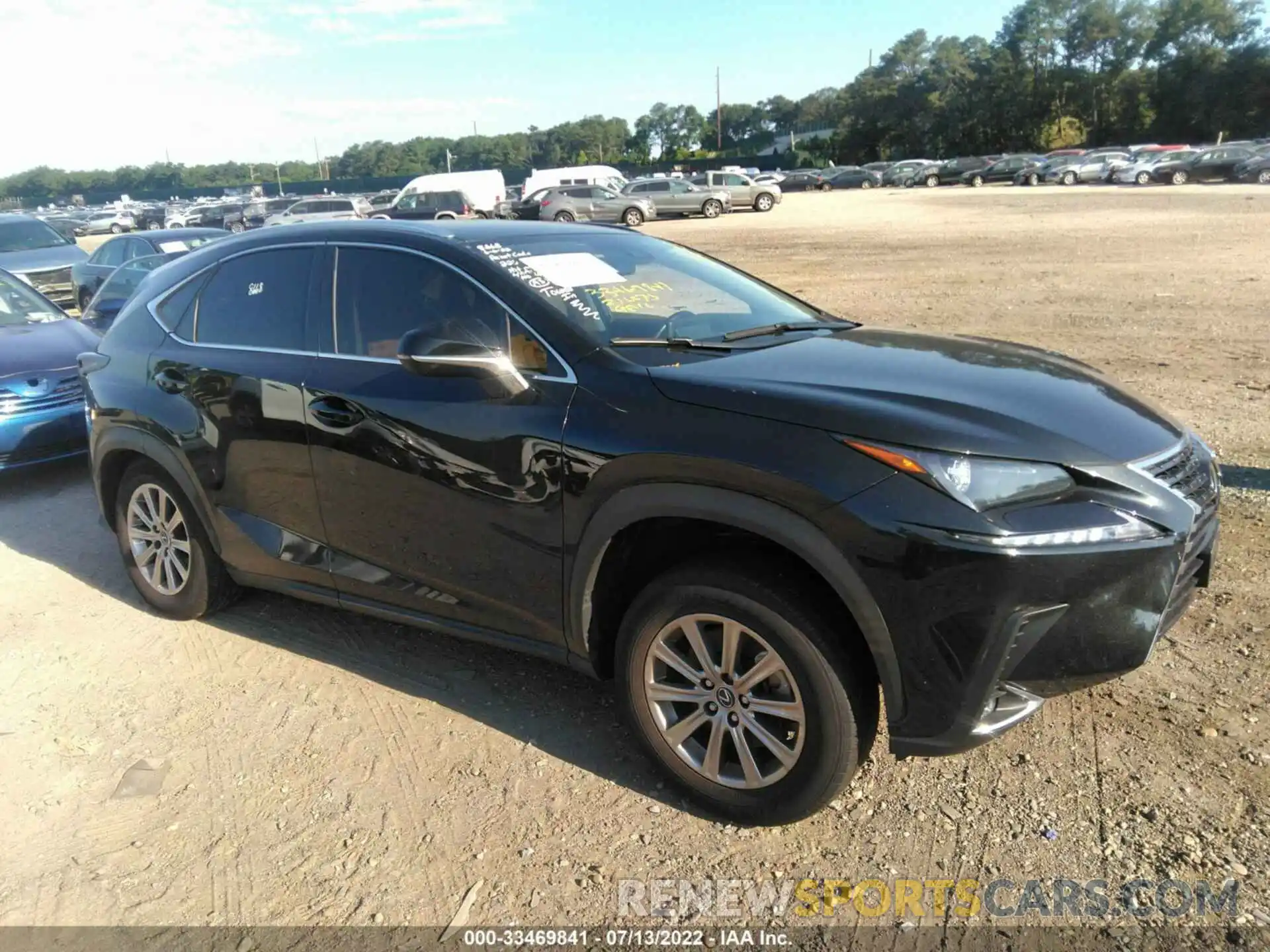 1 Photograph of a damaged car JTJDARDZ4M2247511 LEXUS NX 2021