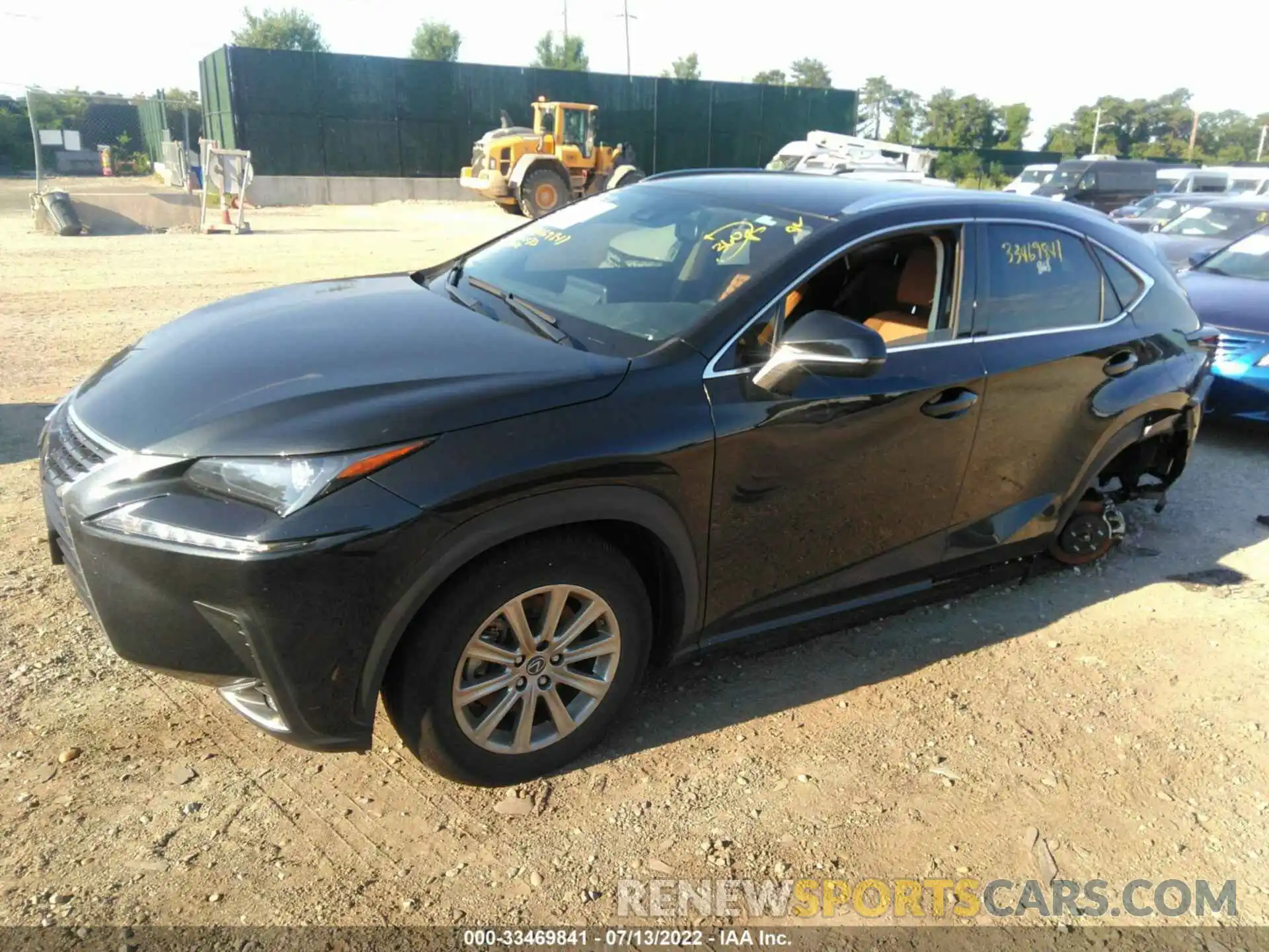 2 Photograph of a damaged car JTJDARDZ4M2247511 LEXUS NX 2021