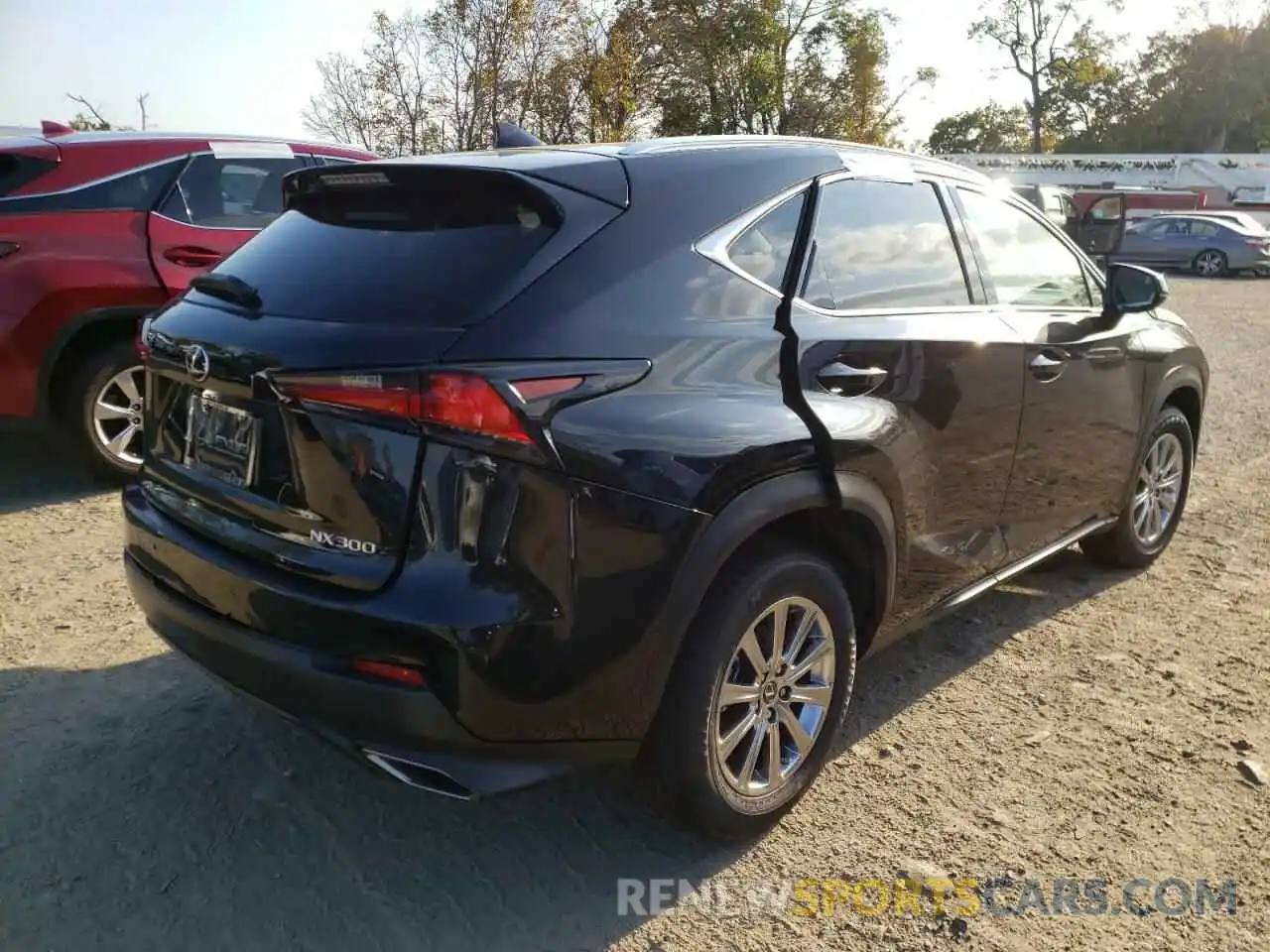 4 Фотография поврежденного автомобиля JTJDARDZ4M2261571 LEXUS NX 2021