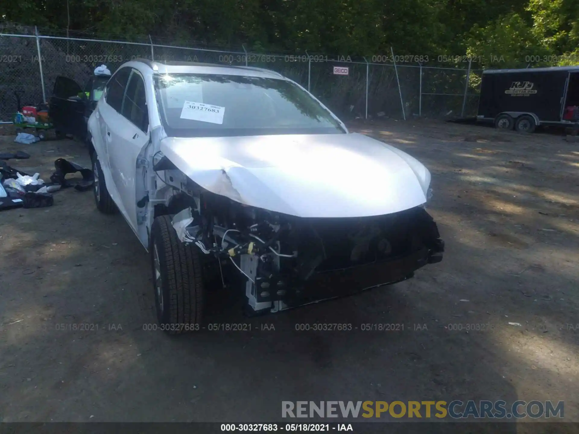 6 Photograph of a damaged car JTJDARDZ4M5023993 LEXUS NX 2021